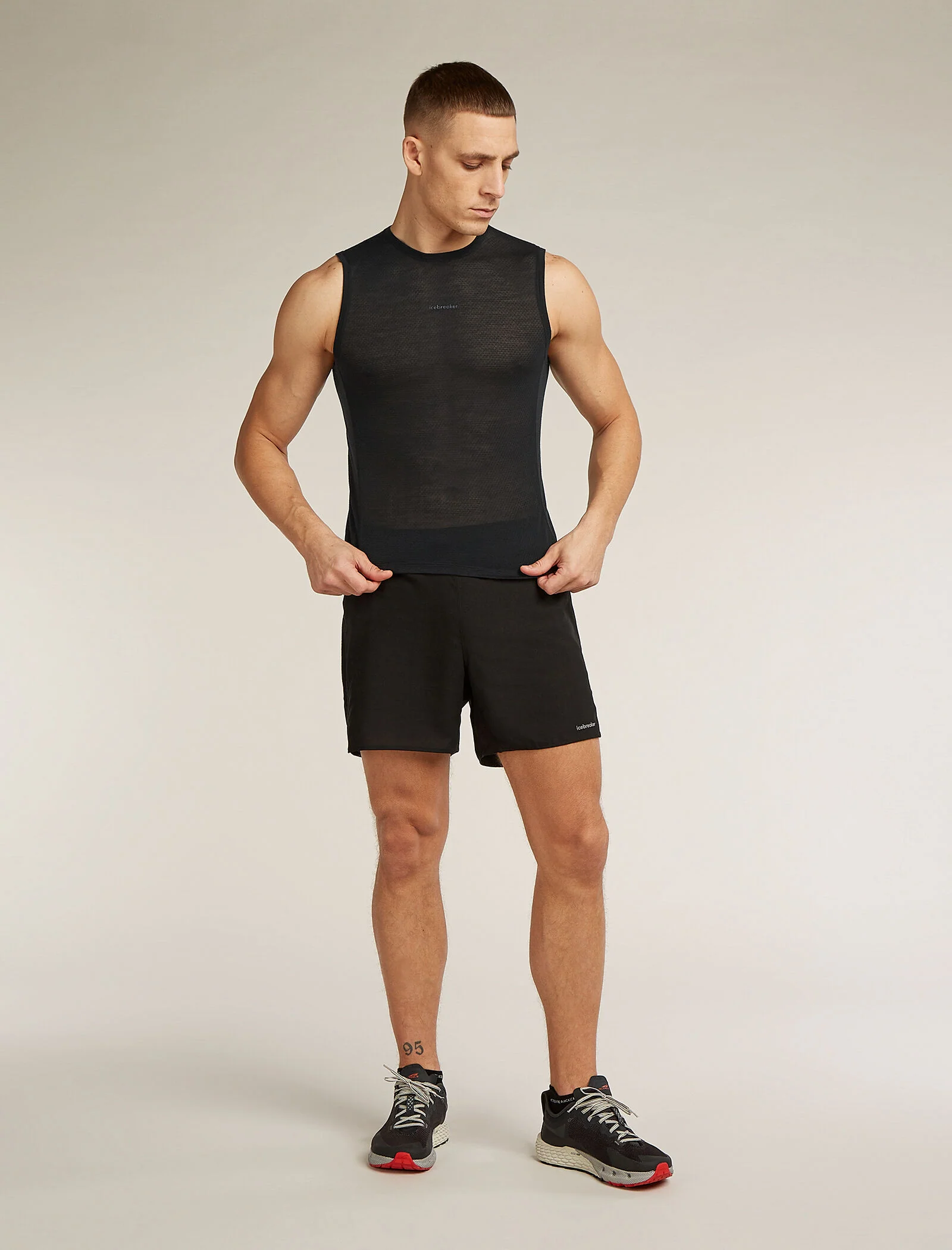 Men’s Merino Blend 75 Cool-Lite™ Featherlight™ Tank - Image 3