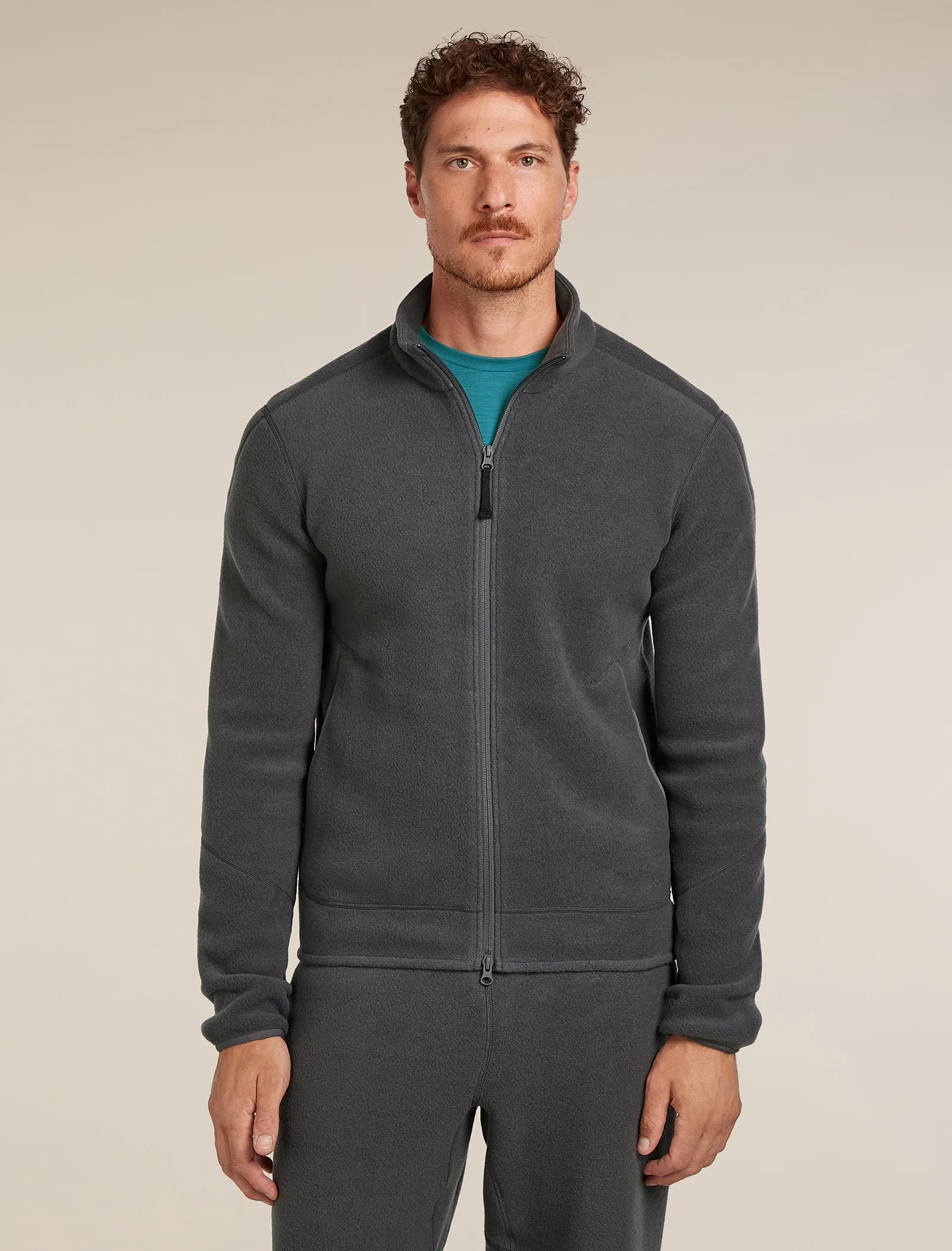 Men’s Merino Blend 800 RealFleece™ Classic Pile Long Sleeve Zip Jacket