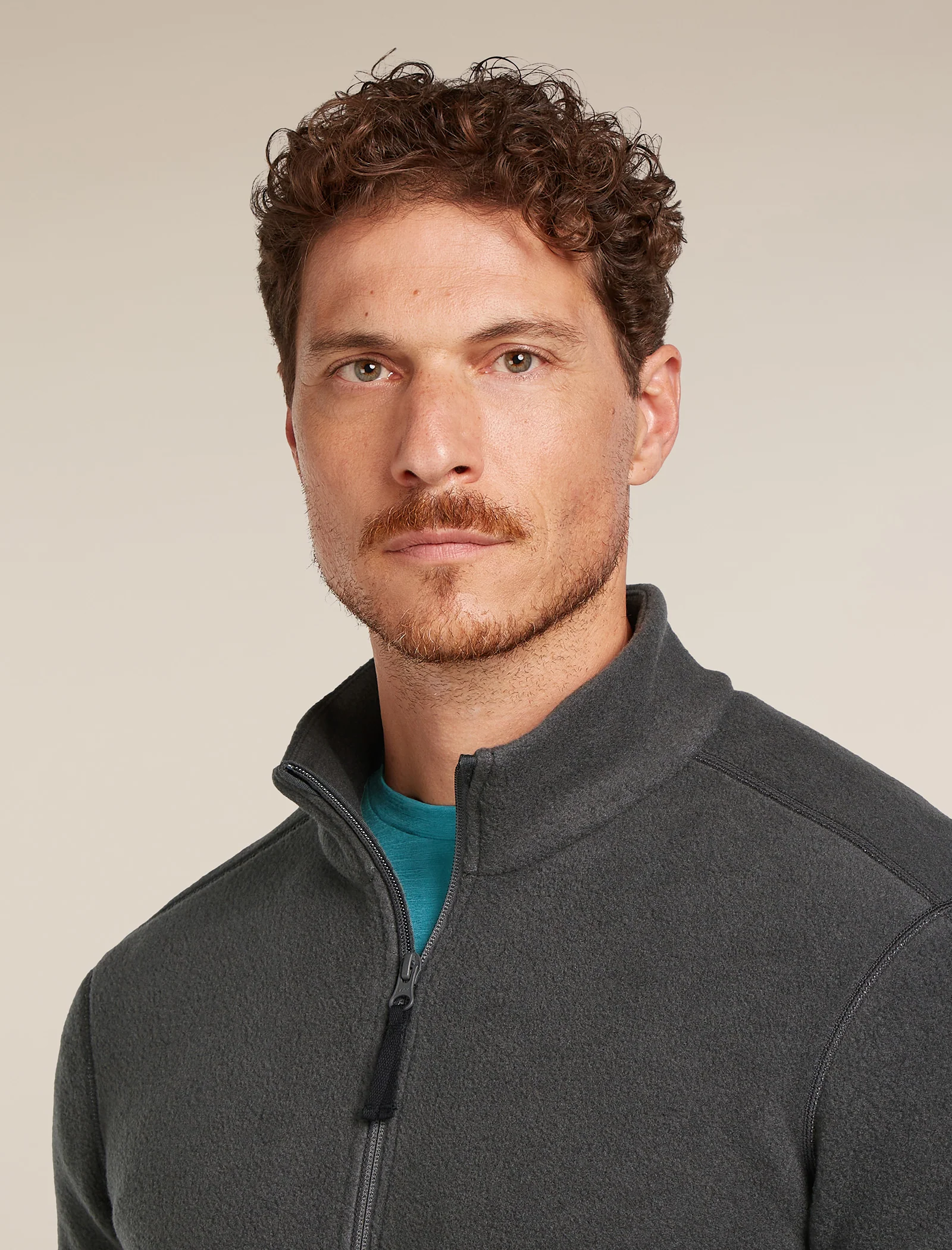 Men’s Merino Blend 800 RealFleece™ Classic Pile Long Sleeve Zip Jacket - Image 6
