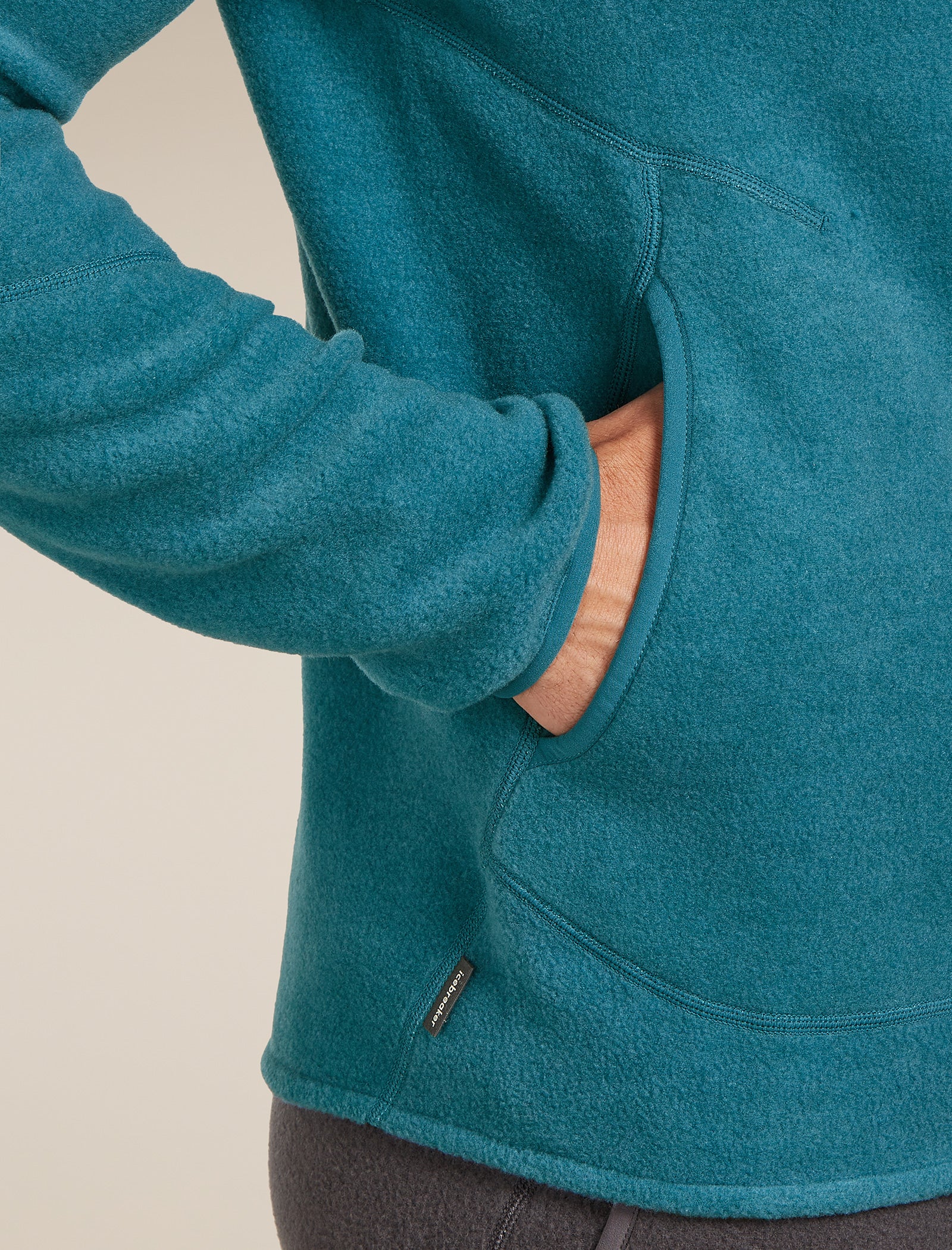 Men’s Merino Blend 800 RealFleece™ Classic Pile Long Sleeve Zip Jacket - Image 6