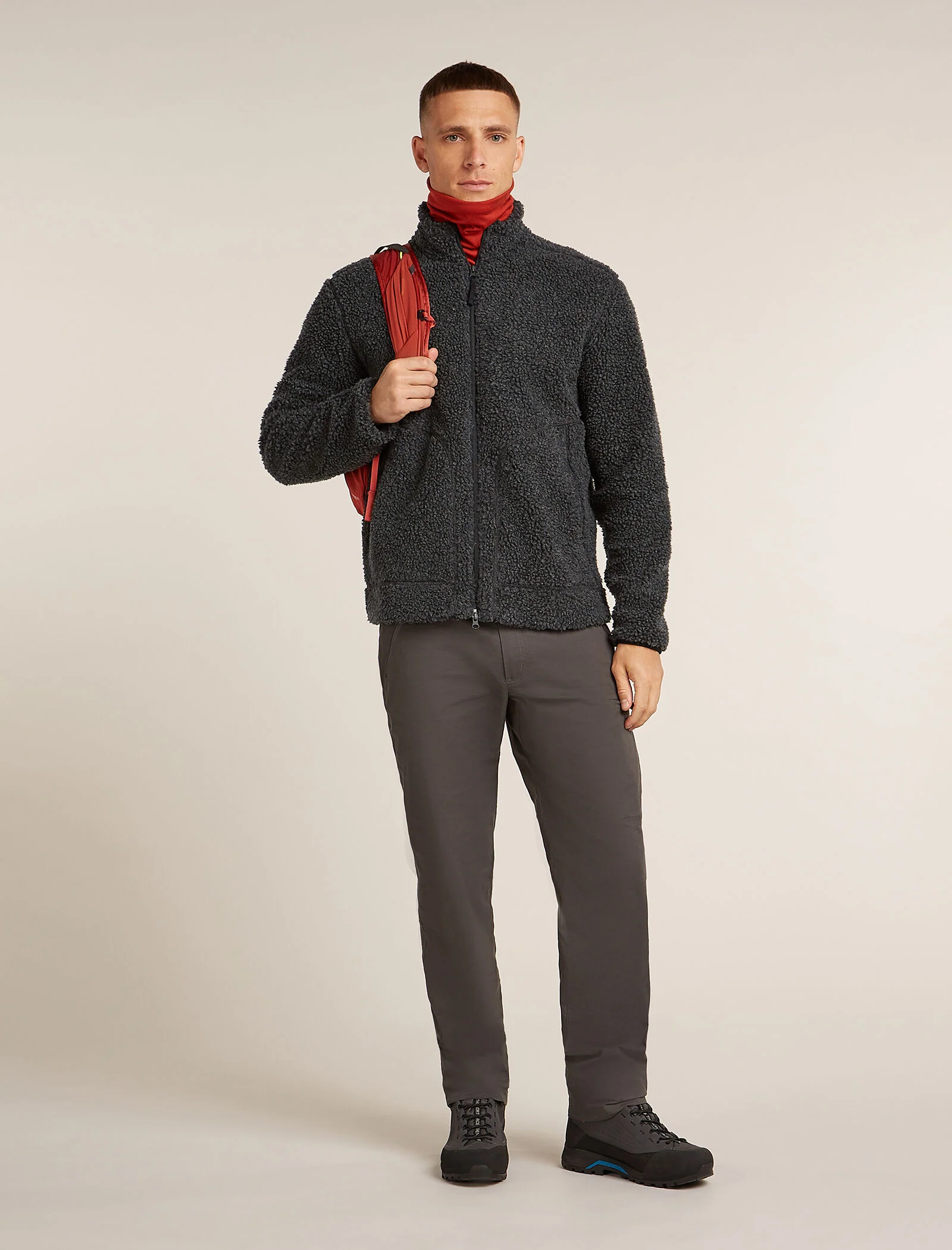 Men’s Merino Blend 960 RealFleece™ High Pile Long Sleeve Zip Jacket - Image 4