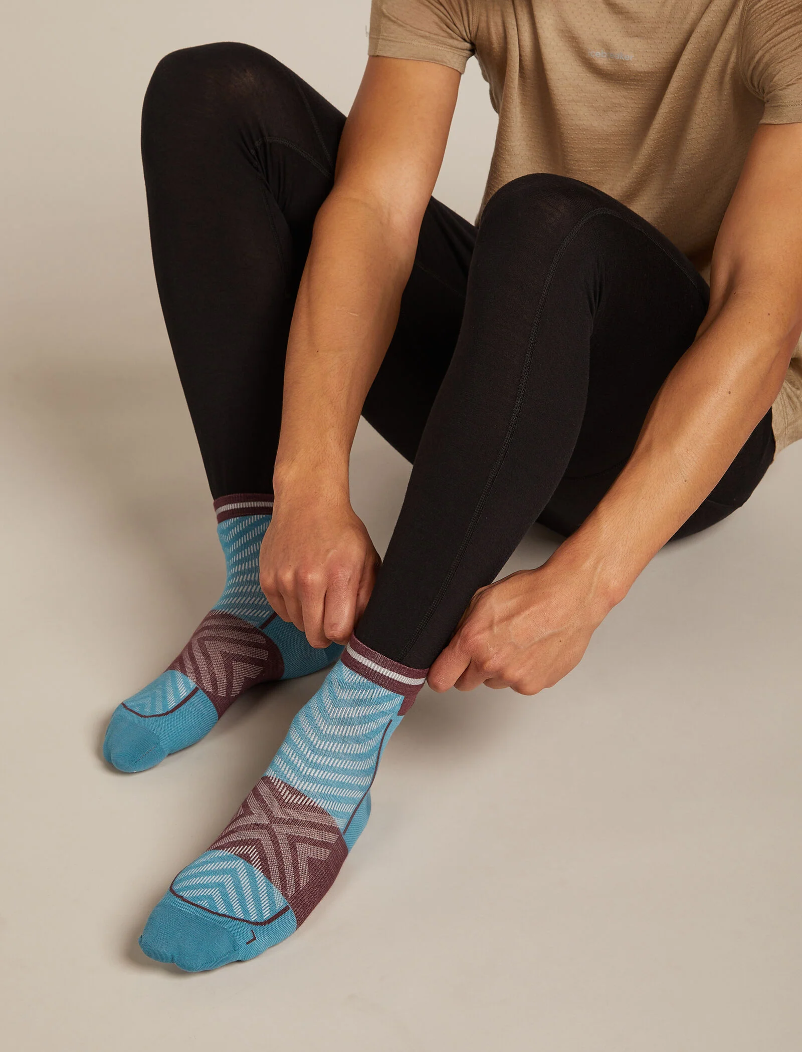 Men’s Merino Blend Run+ Ultralight Mini Socks - Image 2