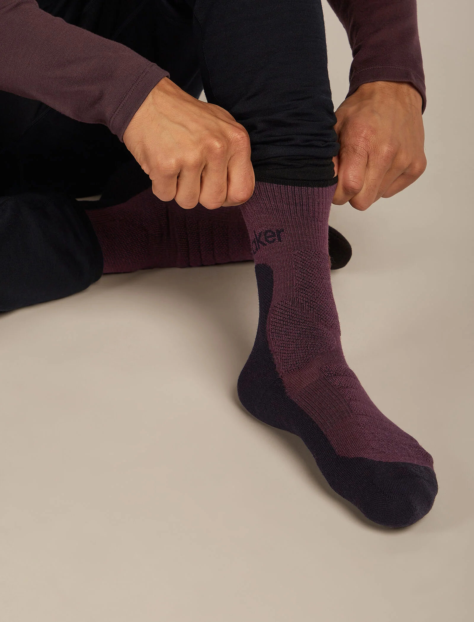 Men’s Merino Hike+ Heavy Crew Socks - Image 2