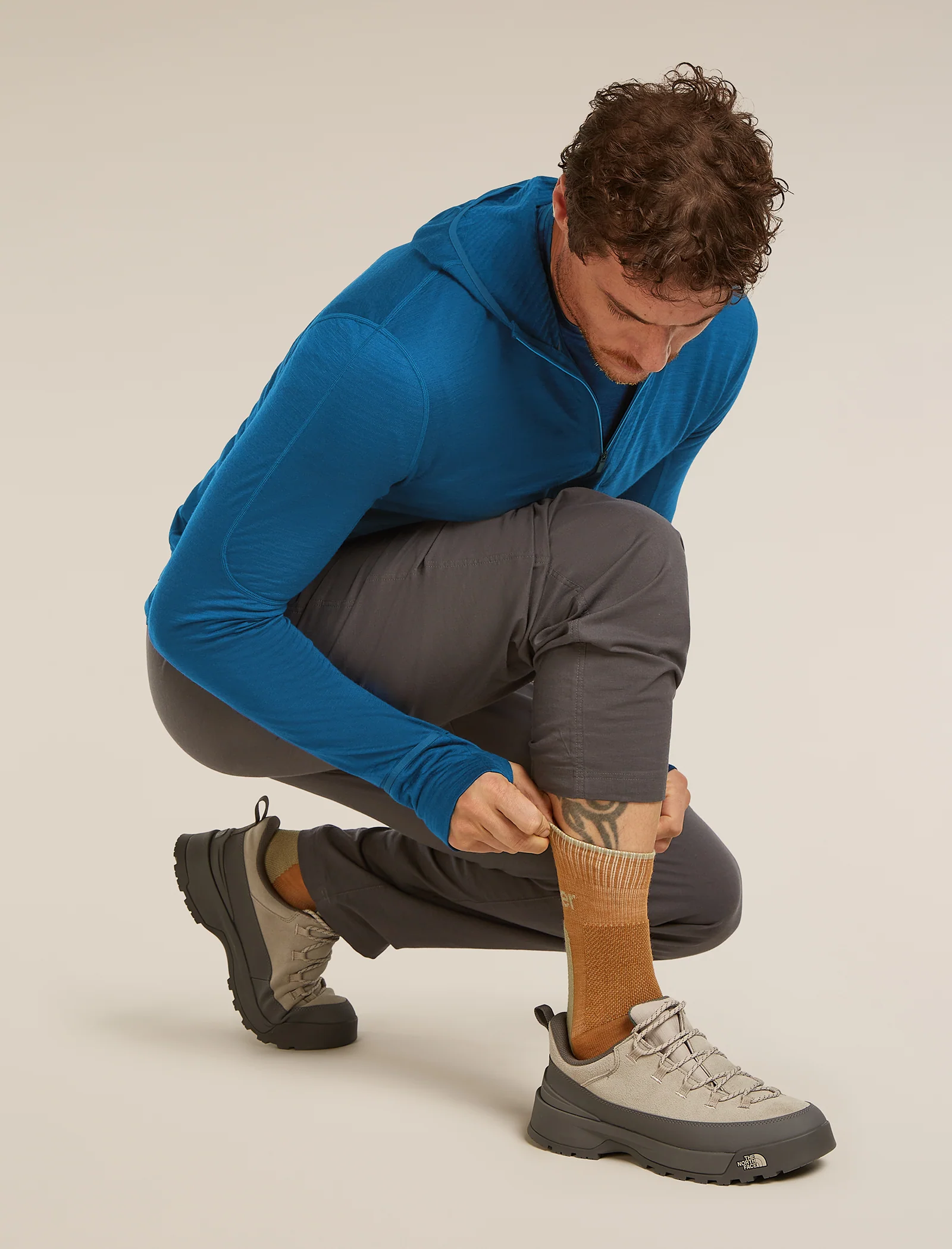Men’s Merino Hike+ Medium Crew - Image 2