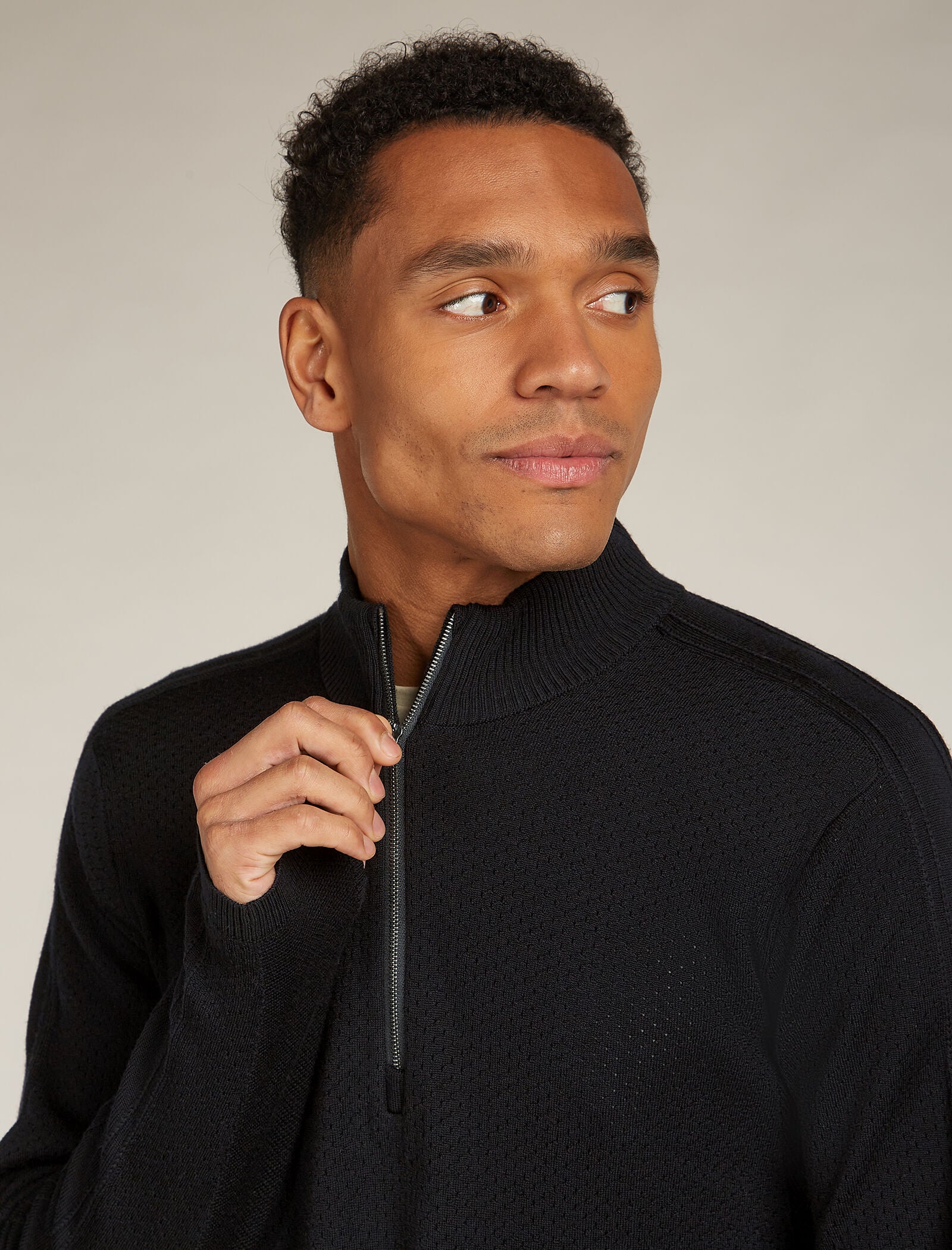 Men’s Merino icebreaker Anniversary Original Long Sleeve Half Zip Top - Image 8