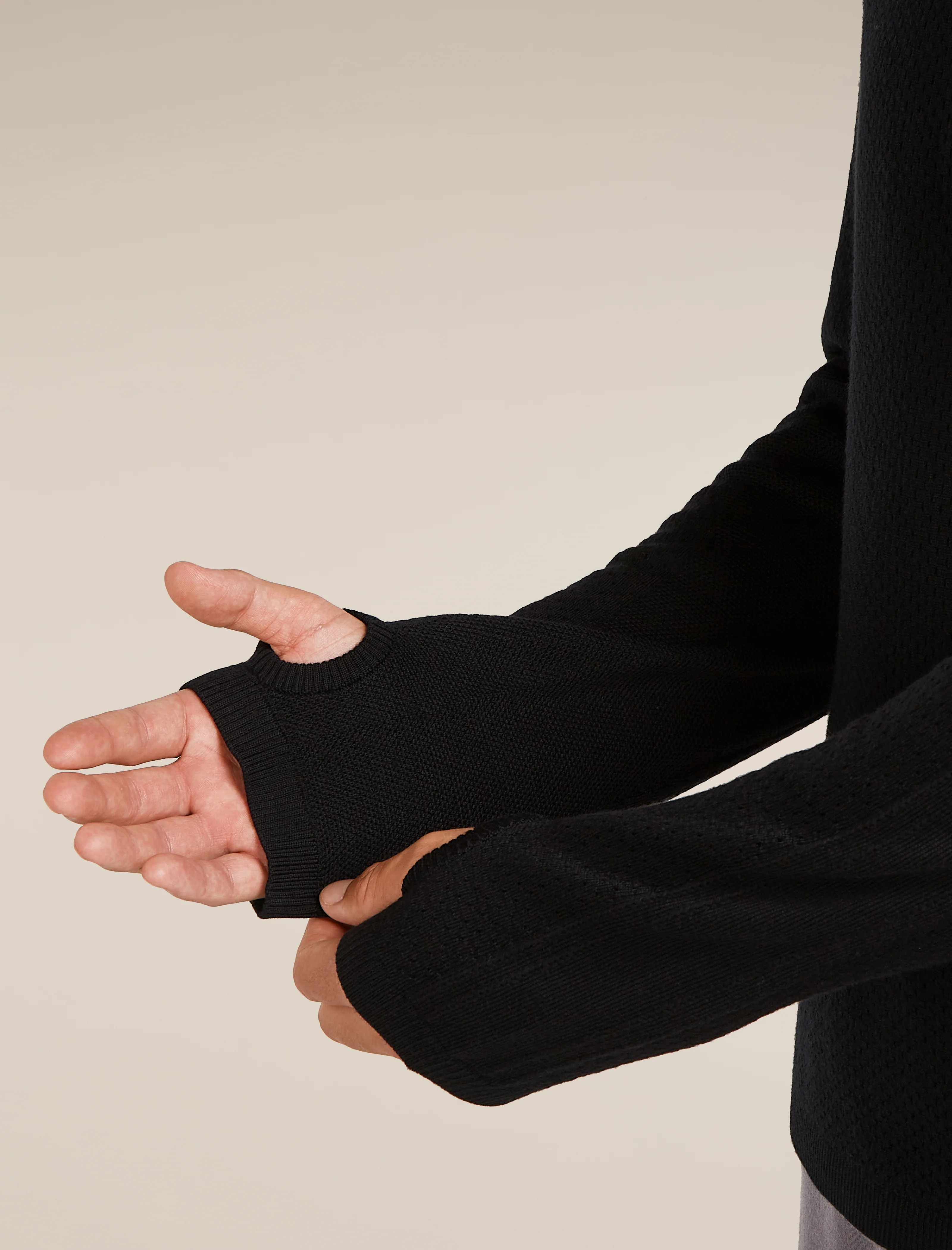 Men’s Merino icebreaker Anniversary Original Long Sleeve Half Zip Top - Image 9