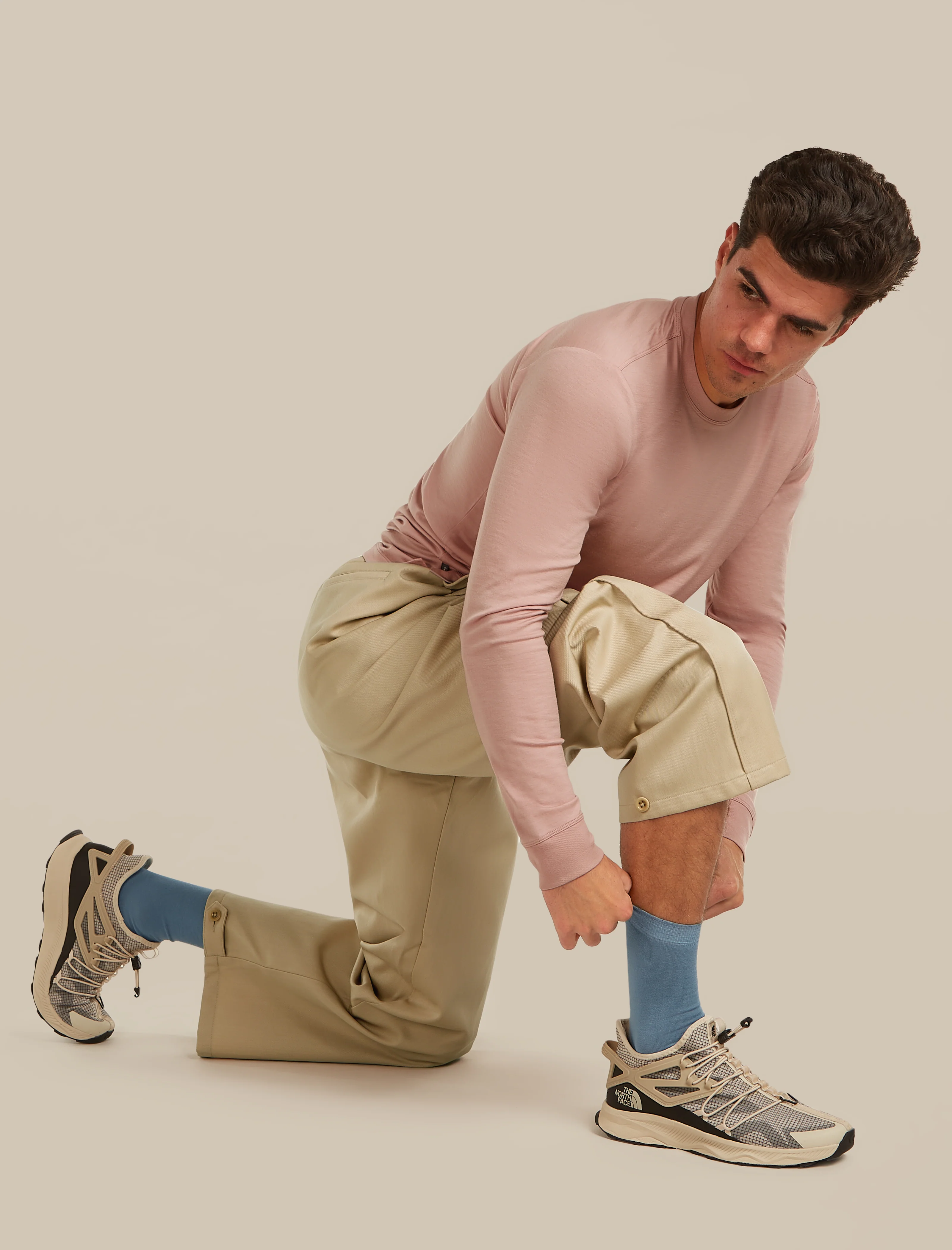 Men’s Merino Lifestyle Fine Gauge Crew - Image 4