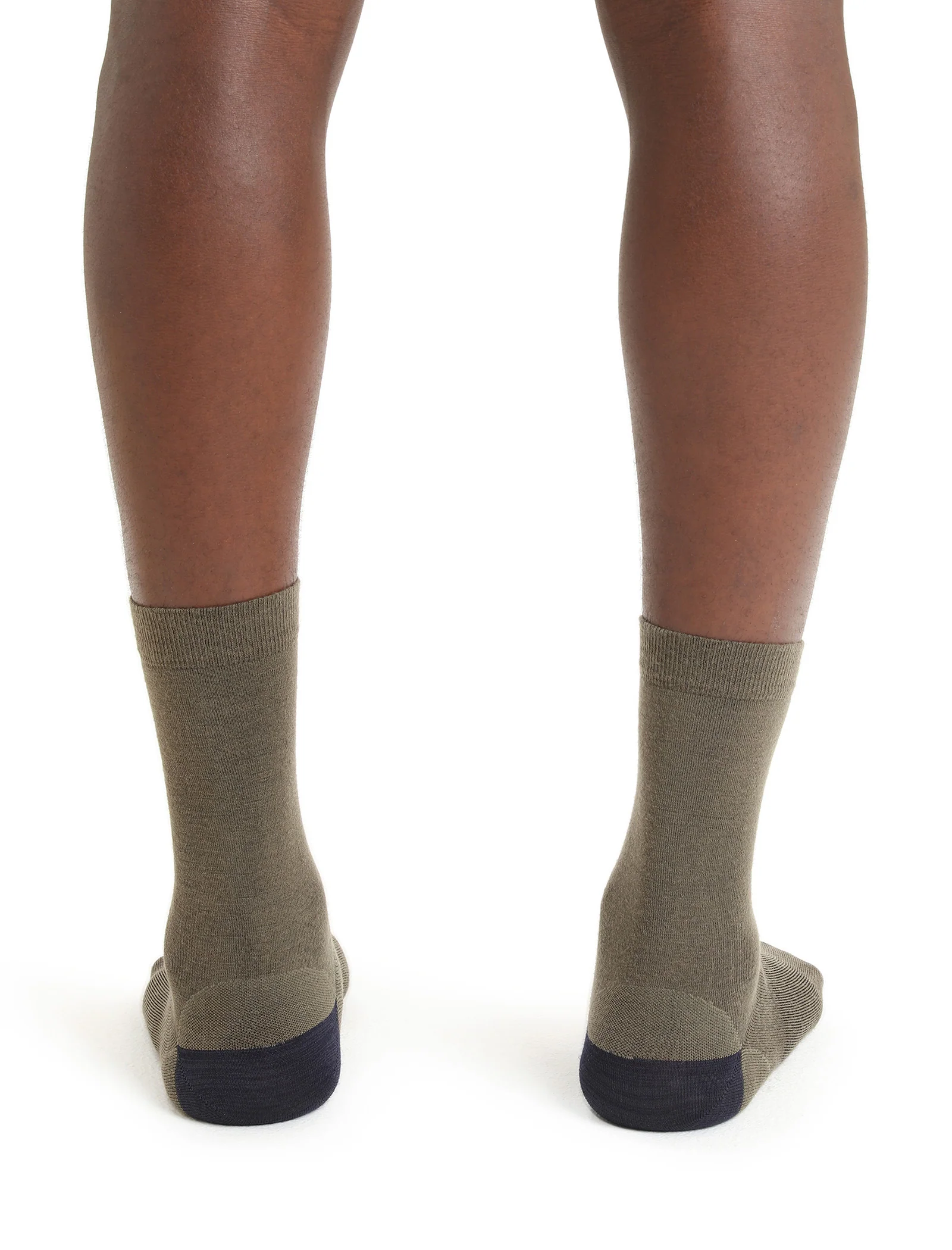 Men’s Merino Lifestyle Fine Gauge Crew Socks - Image 2