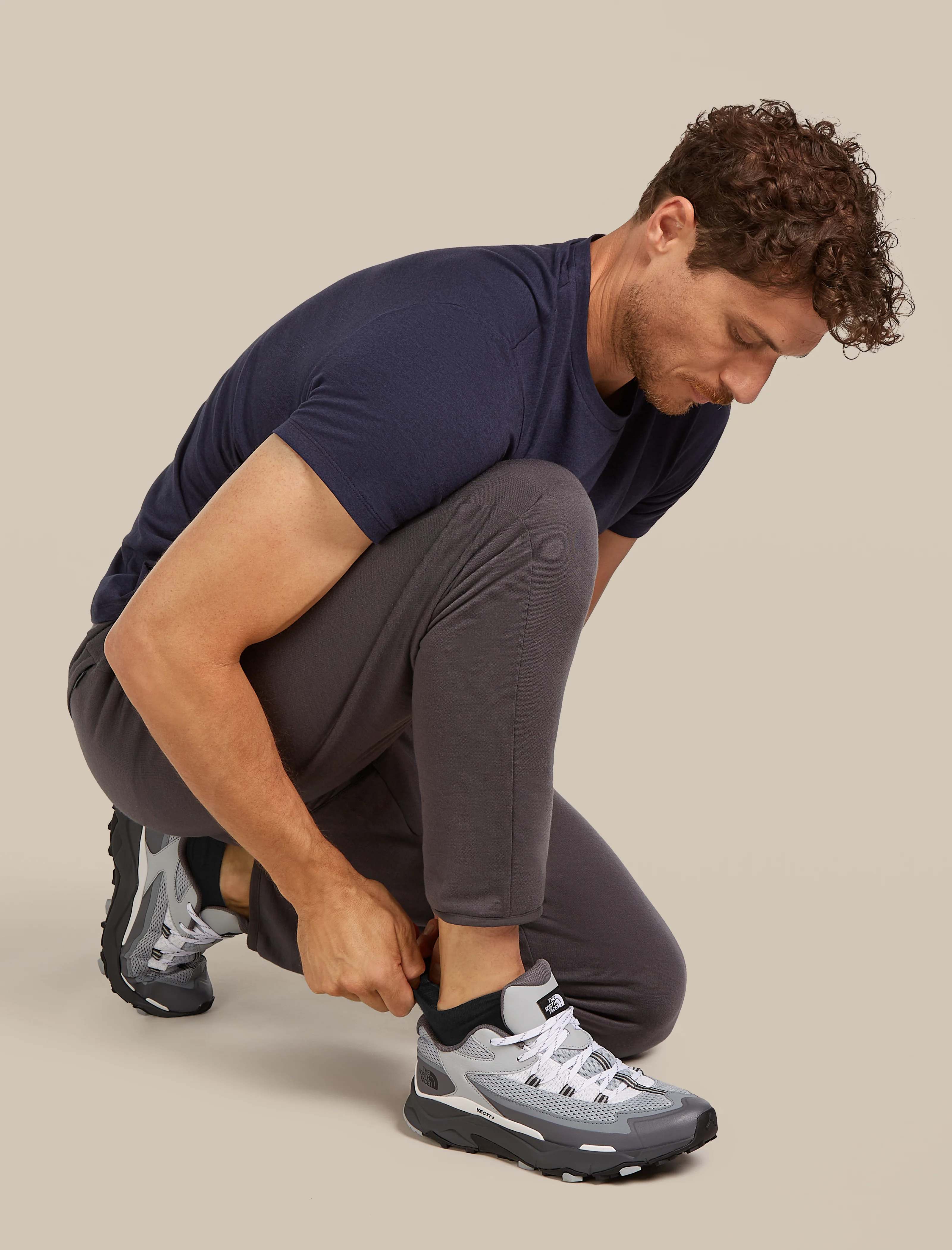 Men’s Merino Lifestyle Fine Gauge No Show Socks - Image 3