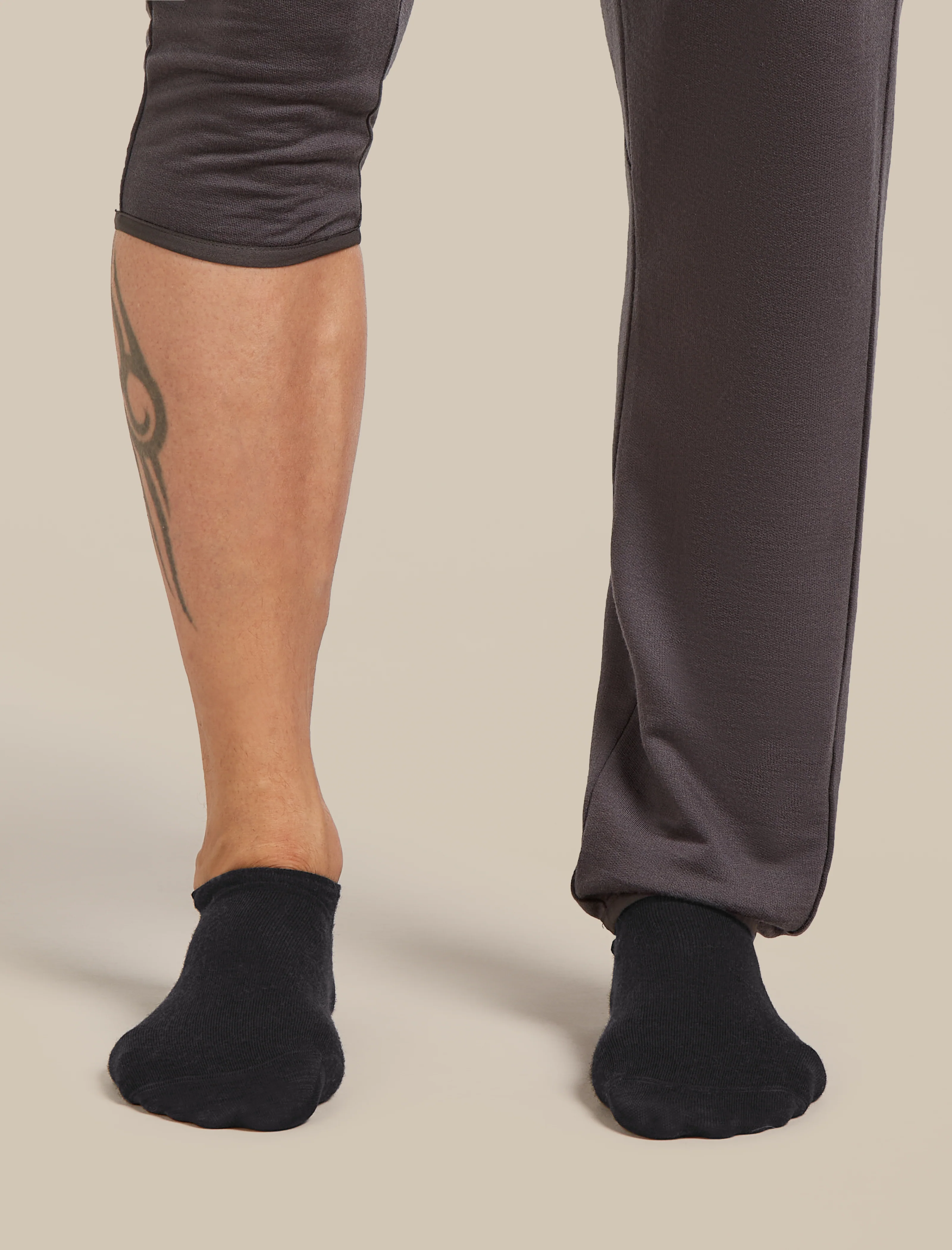 Men’s Merino Lifestyle Fine Gauge No Show Socks - Image 4