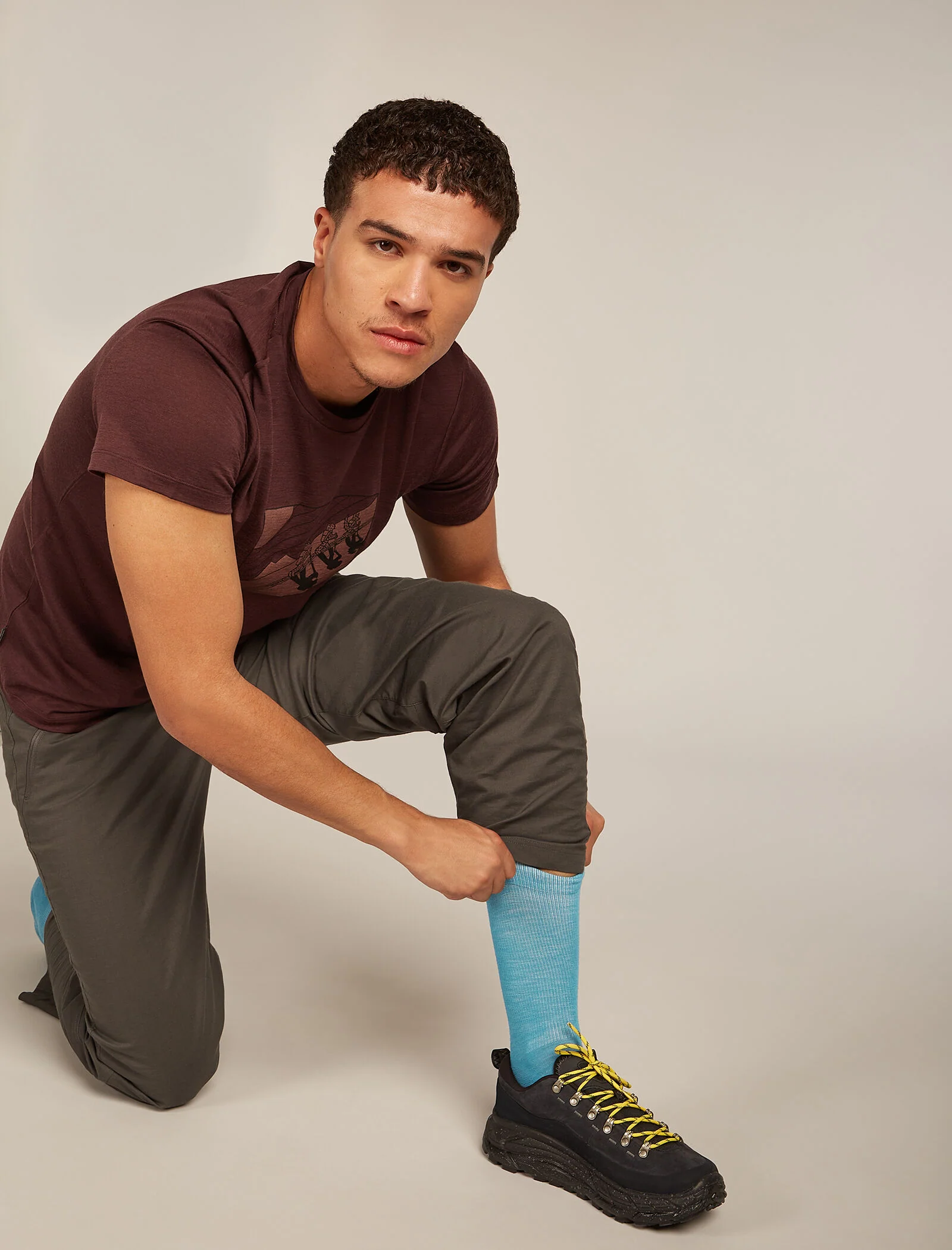 Men’s Merino Lifestyle Light Crew Socks