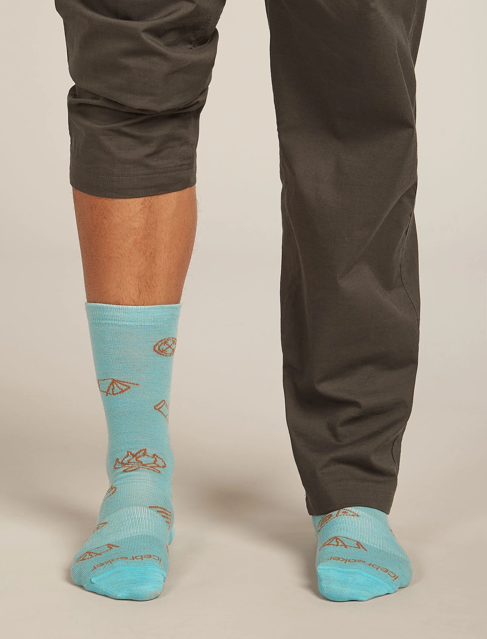 Men’s Merino Lifestyle Ultralight Crew Socks Camp Essentials - Image 3