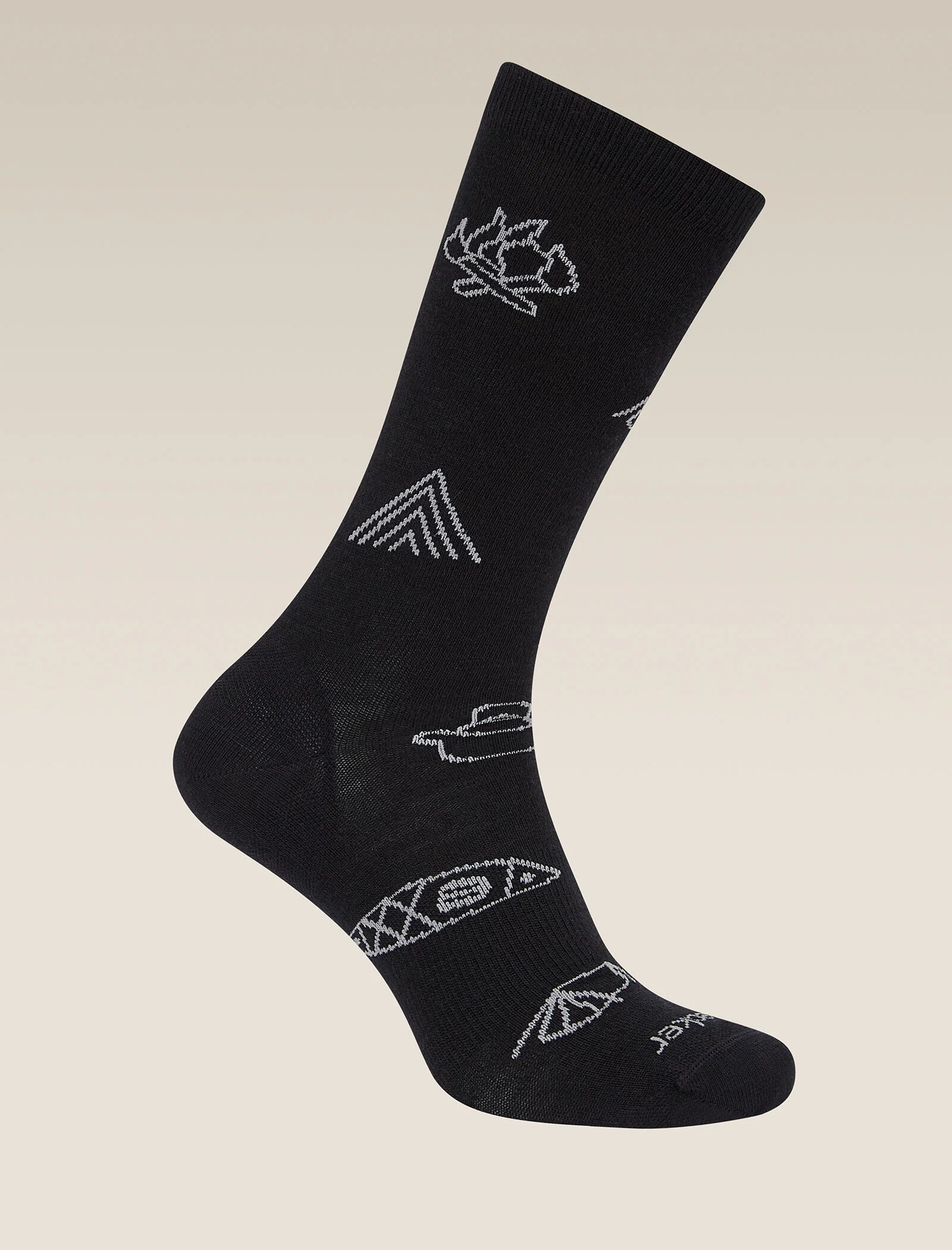 Men’s Merino Lifestyle Ultralight Crew Socks Camp Essentials - Image 4