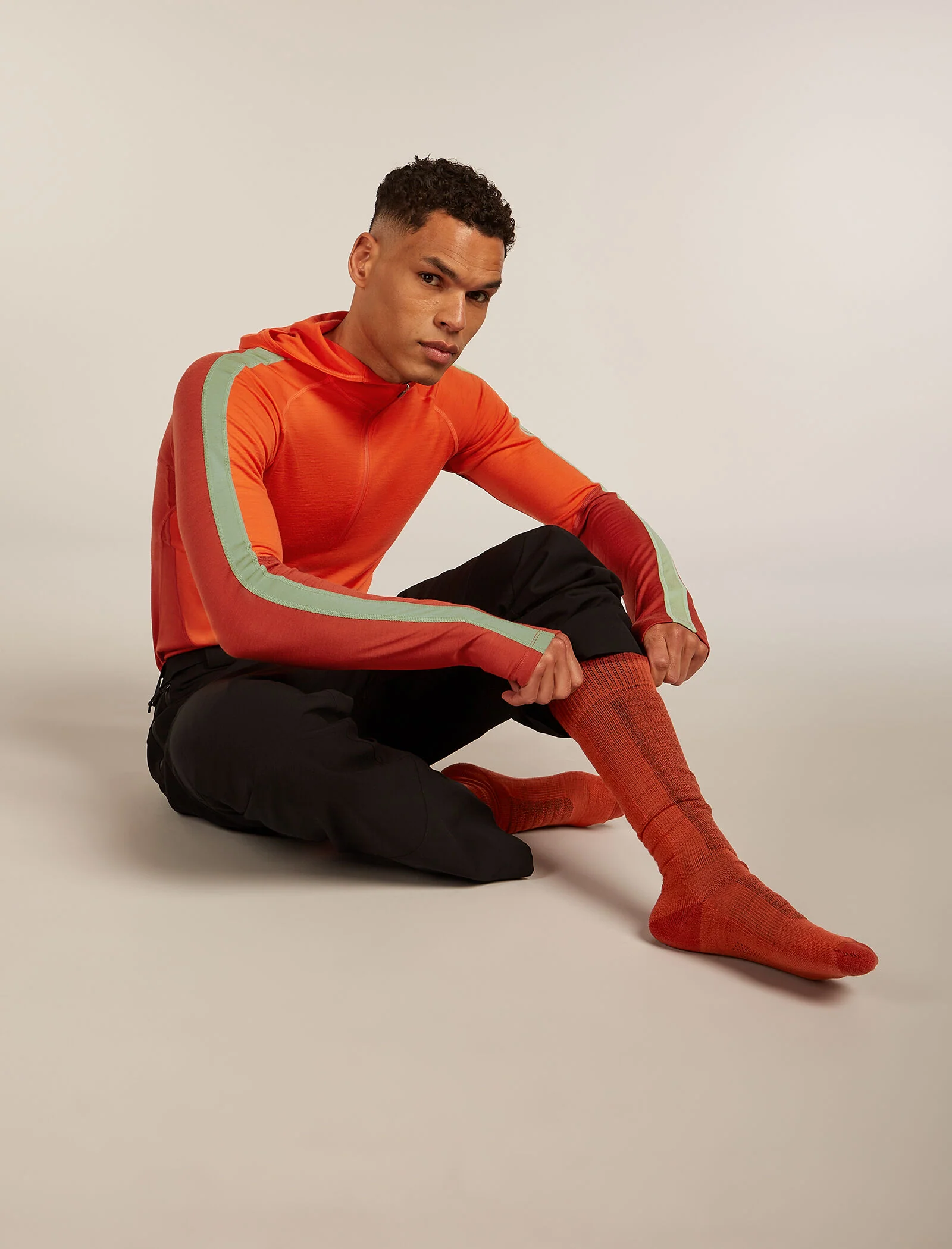 Men’s Merino Ski+ Medium Over The Calf Socks - Image 2