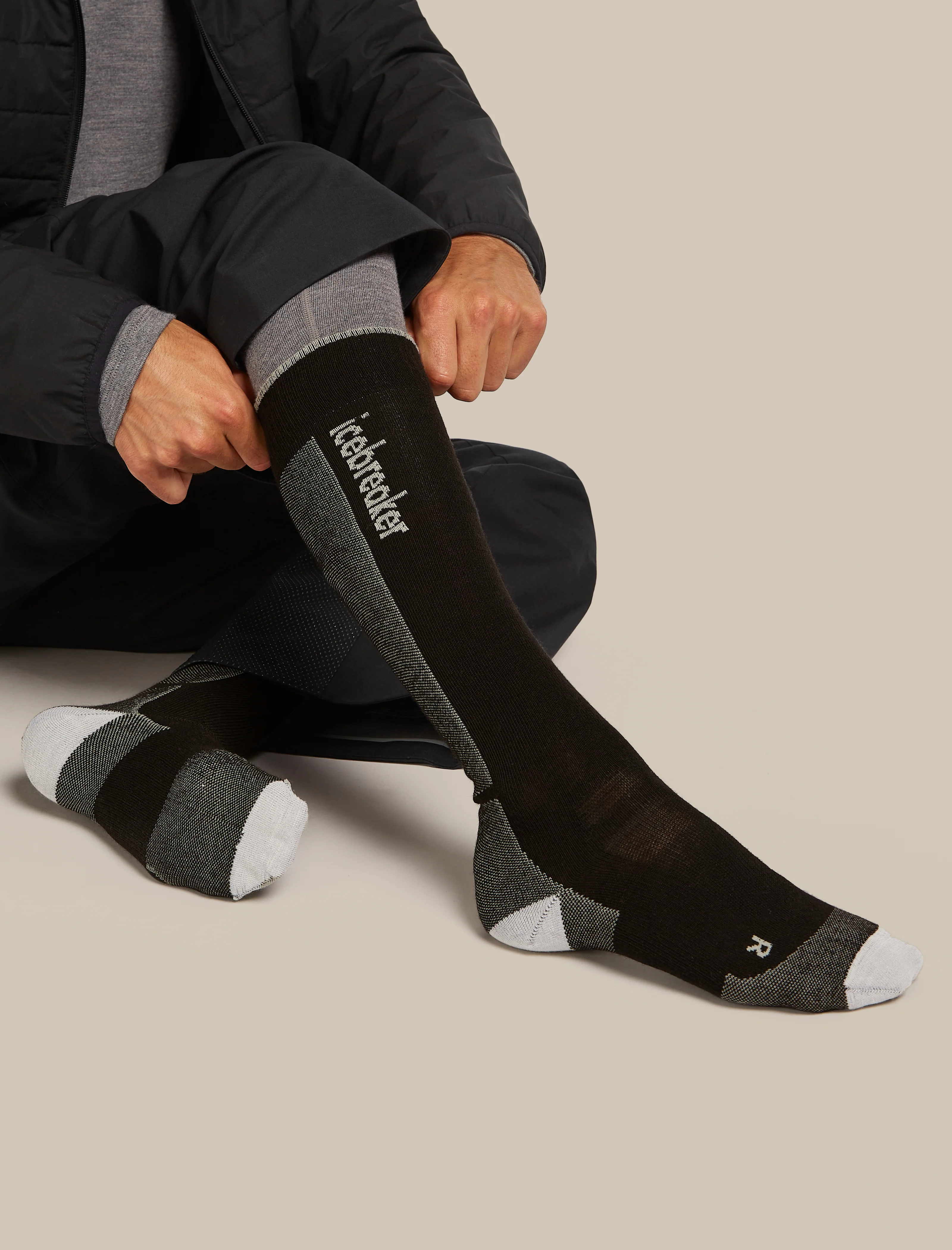 Men’s Merino Ski+ Ultralight Over The Calf Socks - Image 2