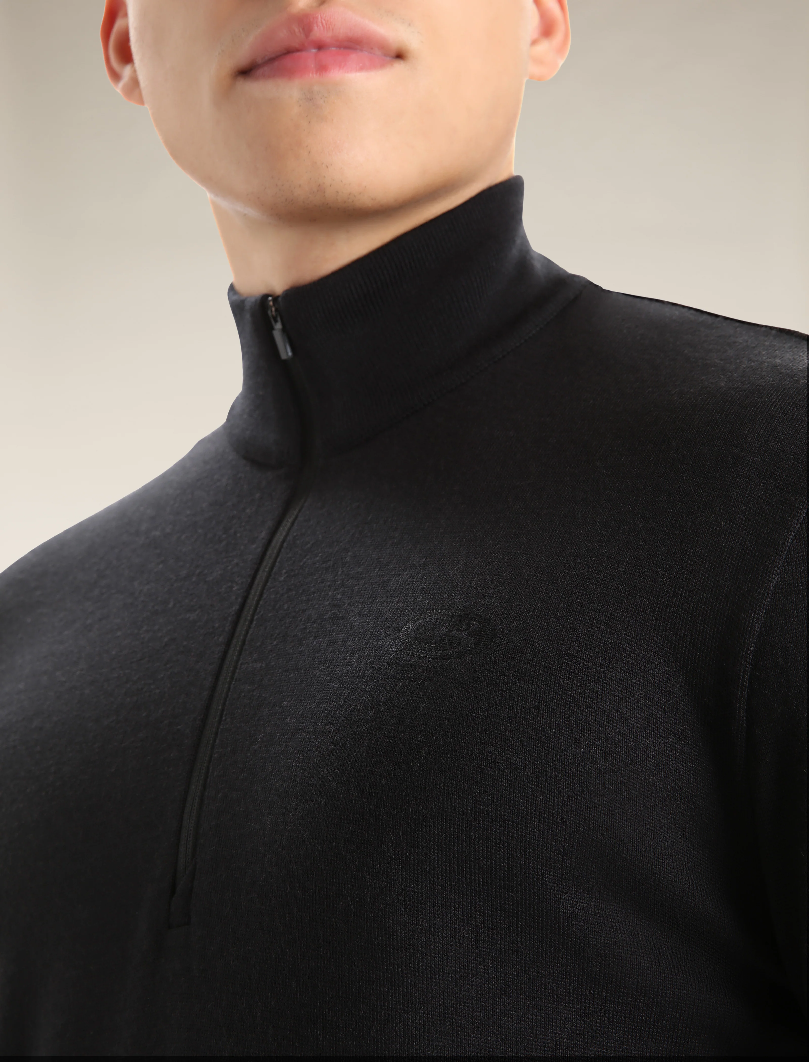 Men’s Original Long Sleeve Half Zip Top - Image 6