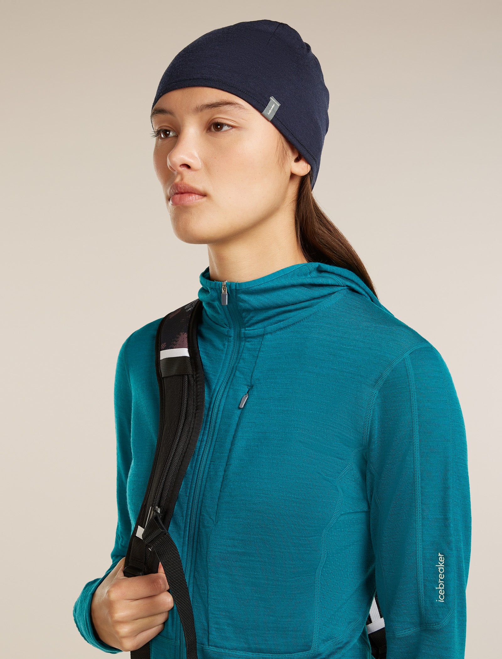 Unisex Merino 200 Oasis Reversible Beanie - Image 3