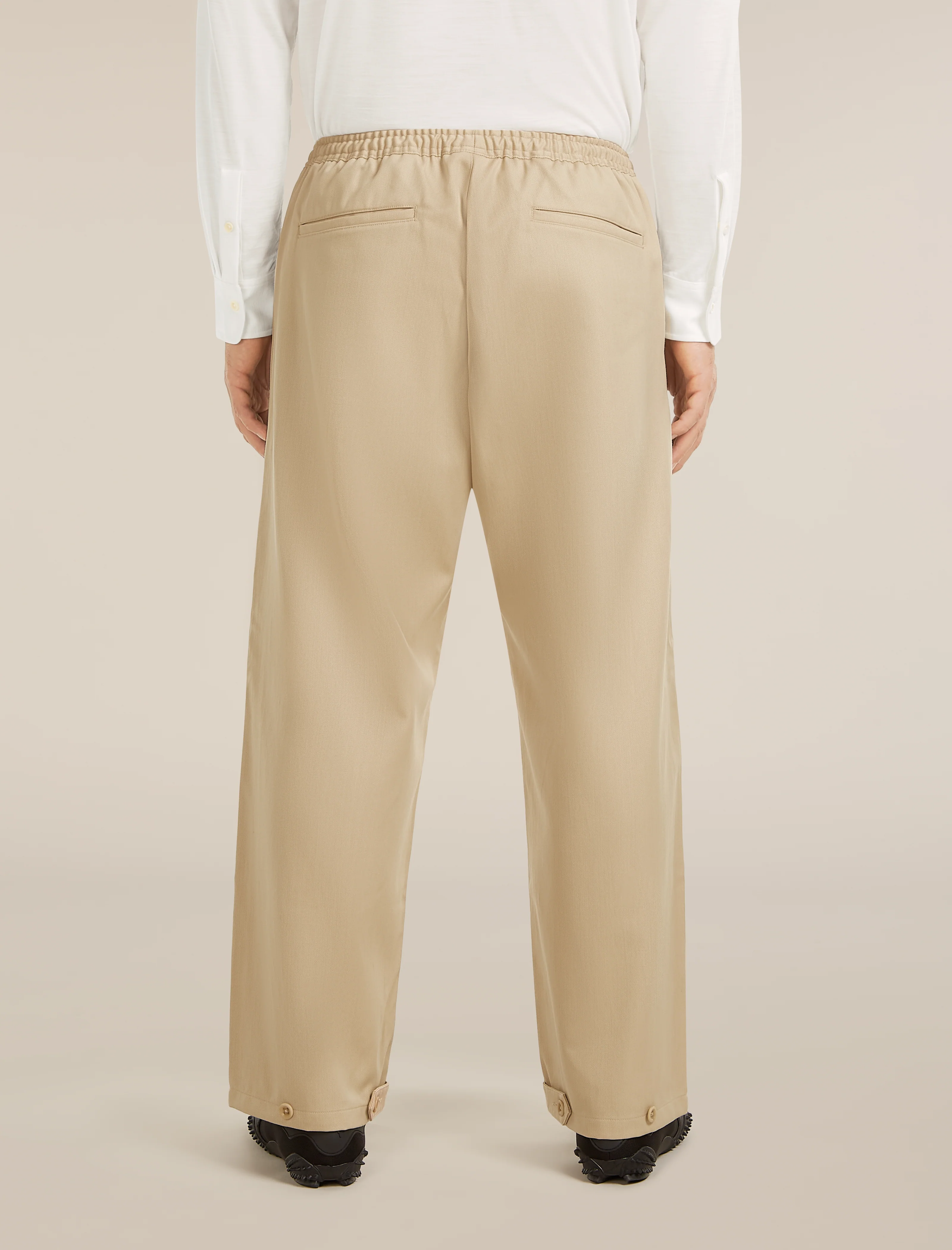 Unisex Merino Cotton Twill Adjustable Pants - Image 5