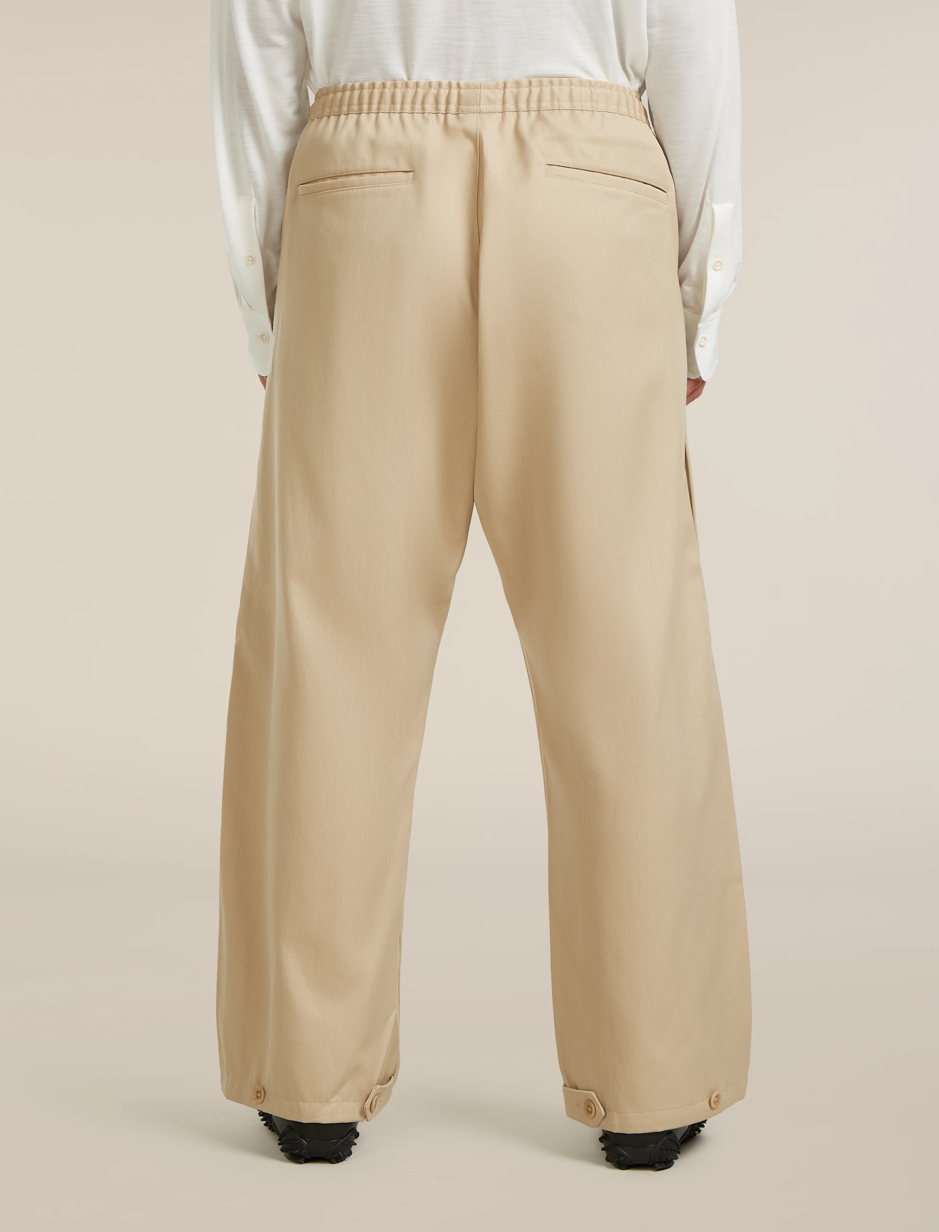 Unisex Merino Cotton Twill Adjustable Pants - Image 6