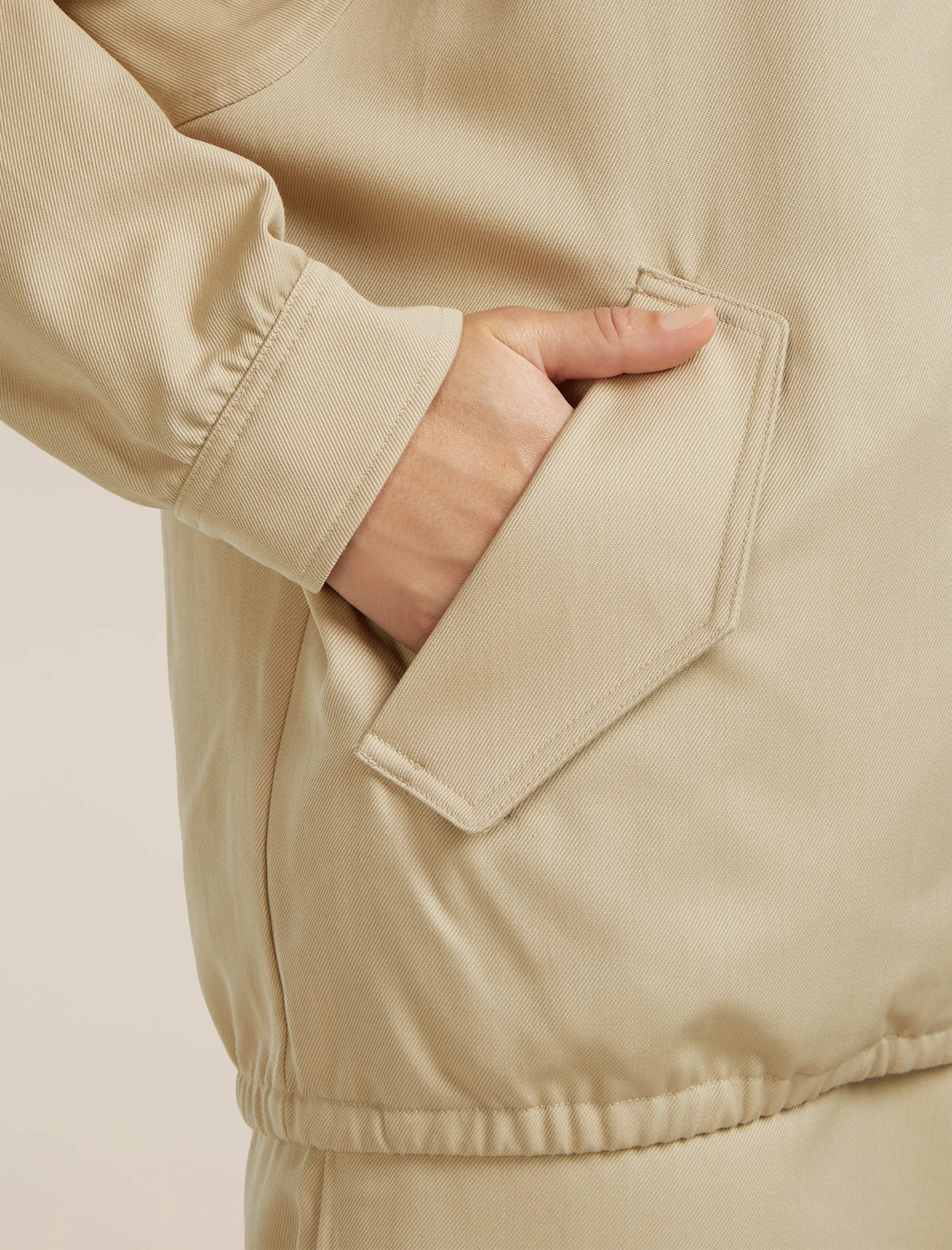 Unisex Merino Cotton Twill Shirt Jacket - Image 16