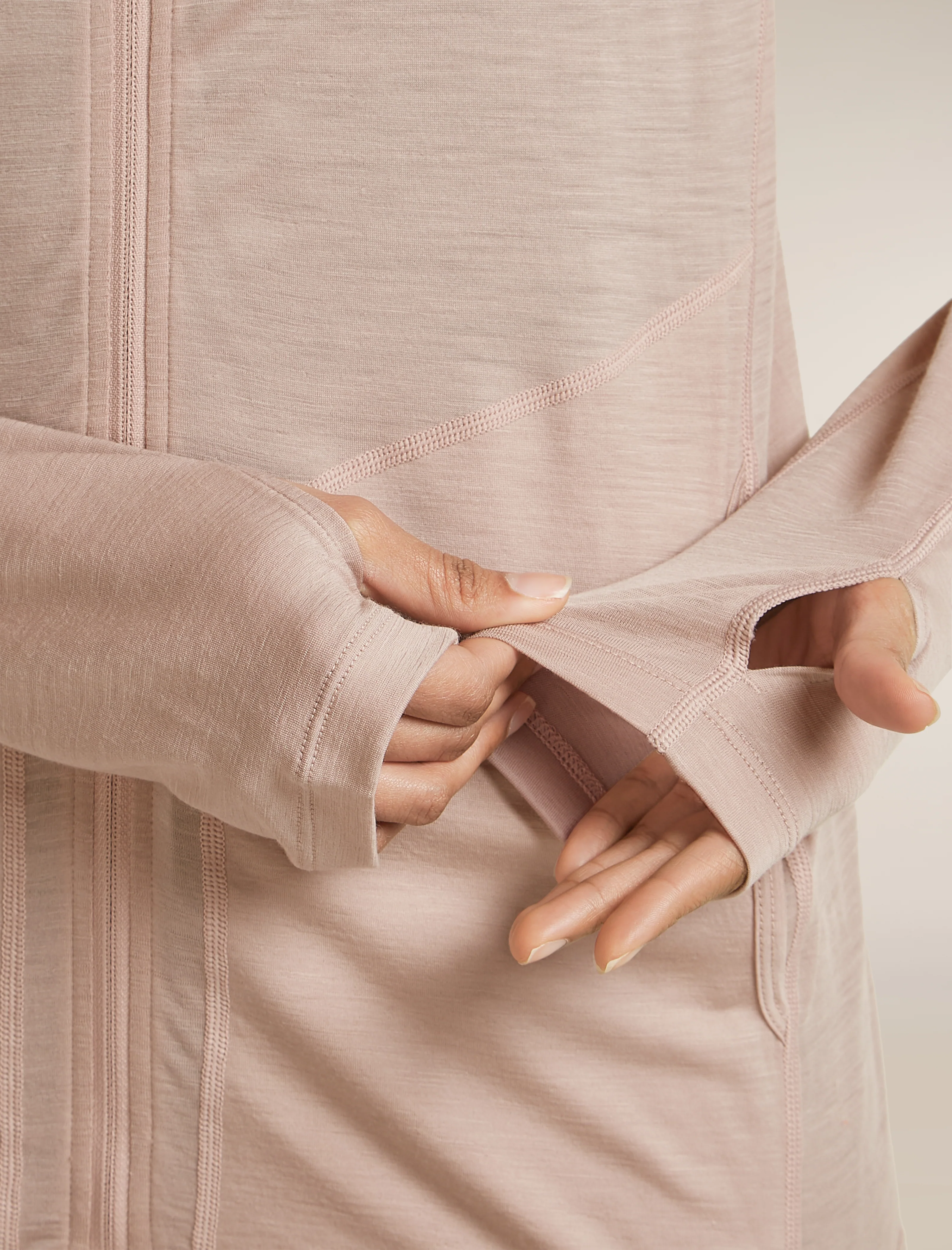 Women’s 150 MerinoFine™ Ace Long Sleeve Zip Hoodie - Image 13