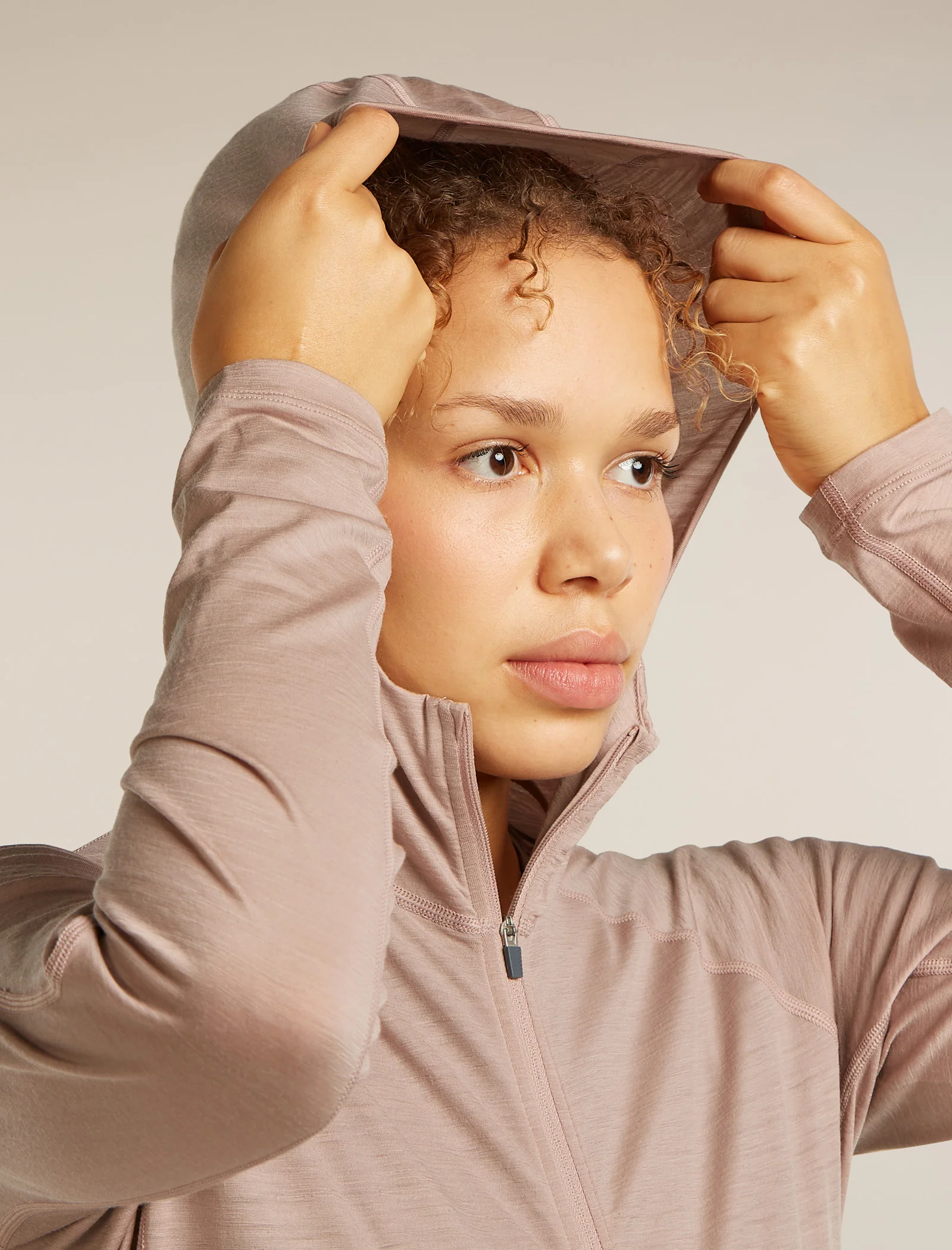 Women’s 150 MerinoFine™ Ace Long Sleeve Zip Hoodie - Image 7