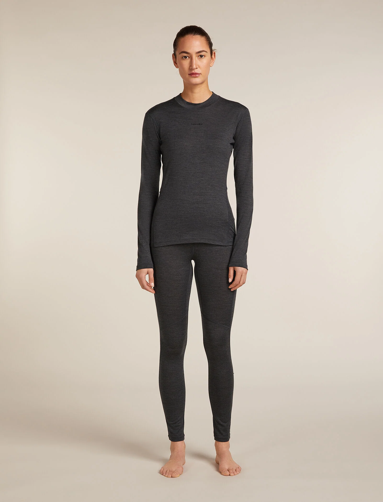 Women’s 200 MerinoFine™ Ace Long Sleeve Mock Neck Thermal Top - Image 3