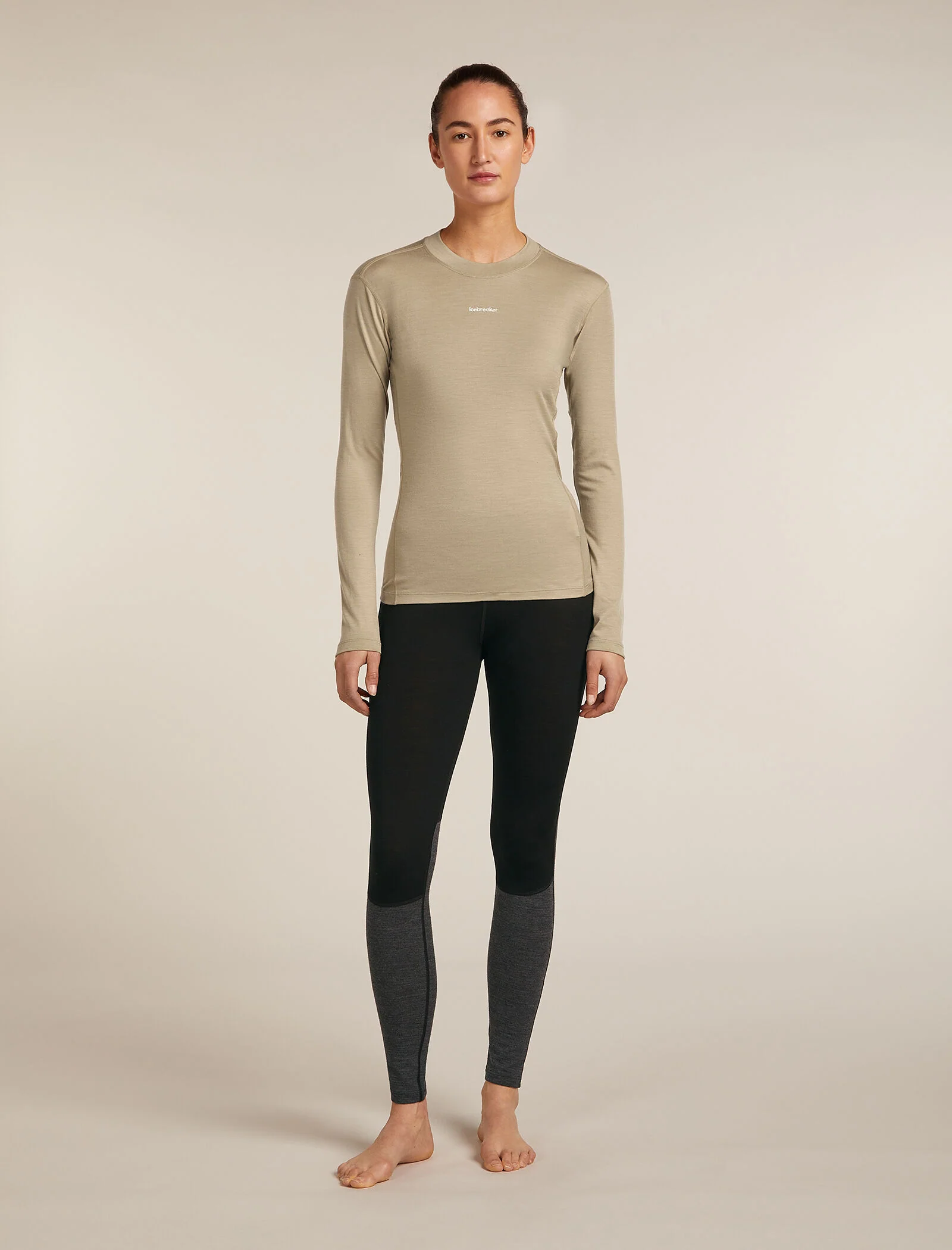 Women’s 200 MerinoFine™ Ace Long Sleeve Mock Neck Thermal Top - Image 3