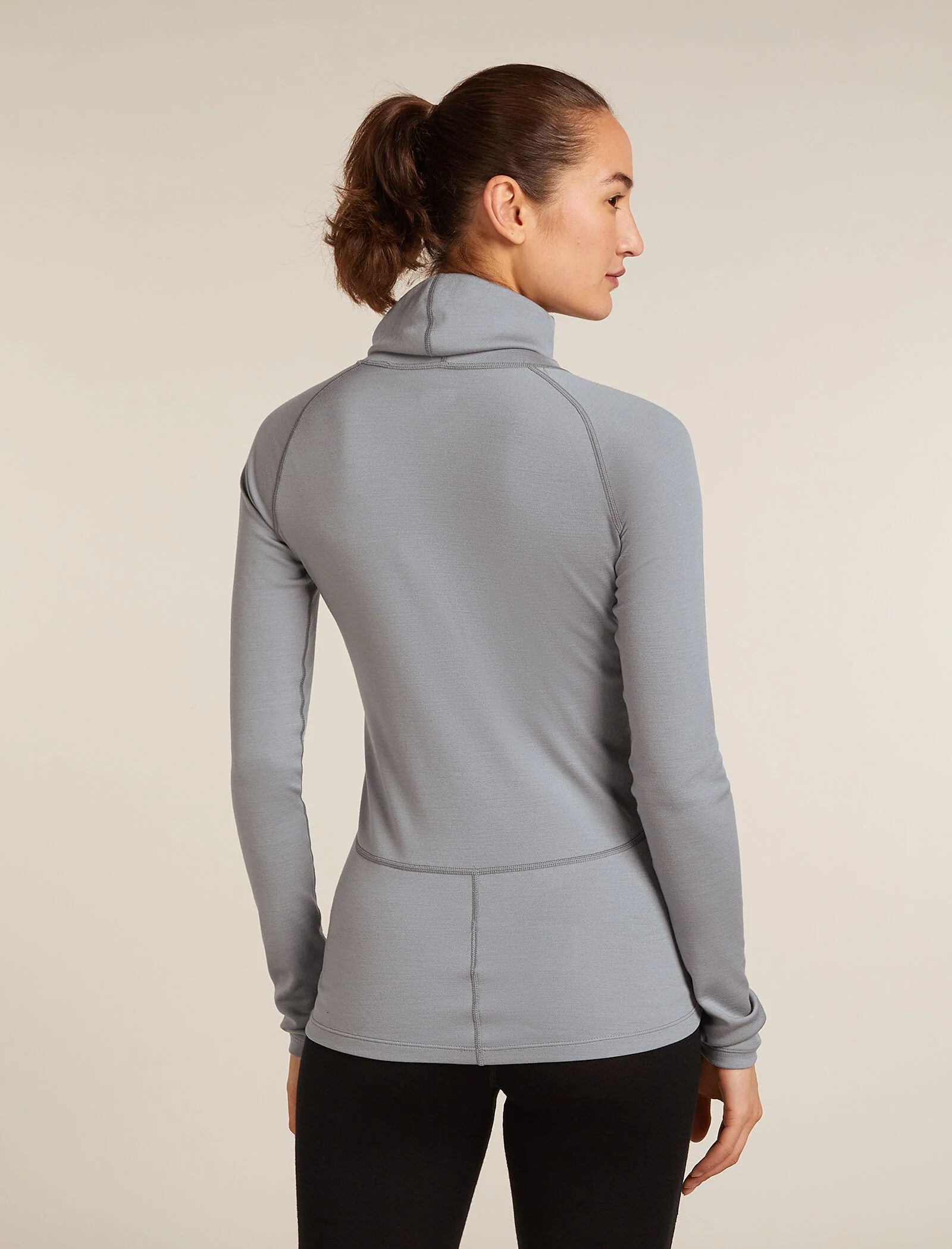 Women’s 300 MerinoFine™ Polar Long Sleeve Roll Neck Thermal Top - Image 2
