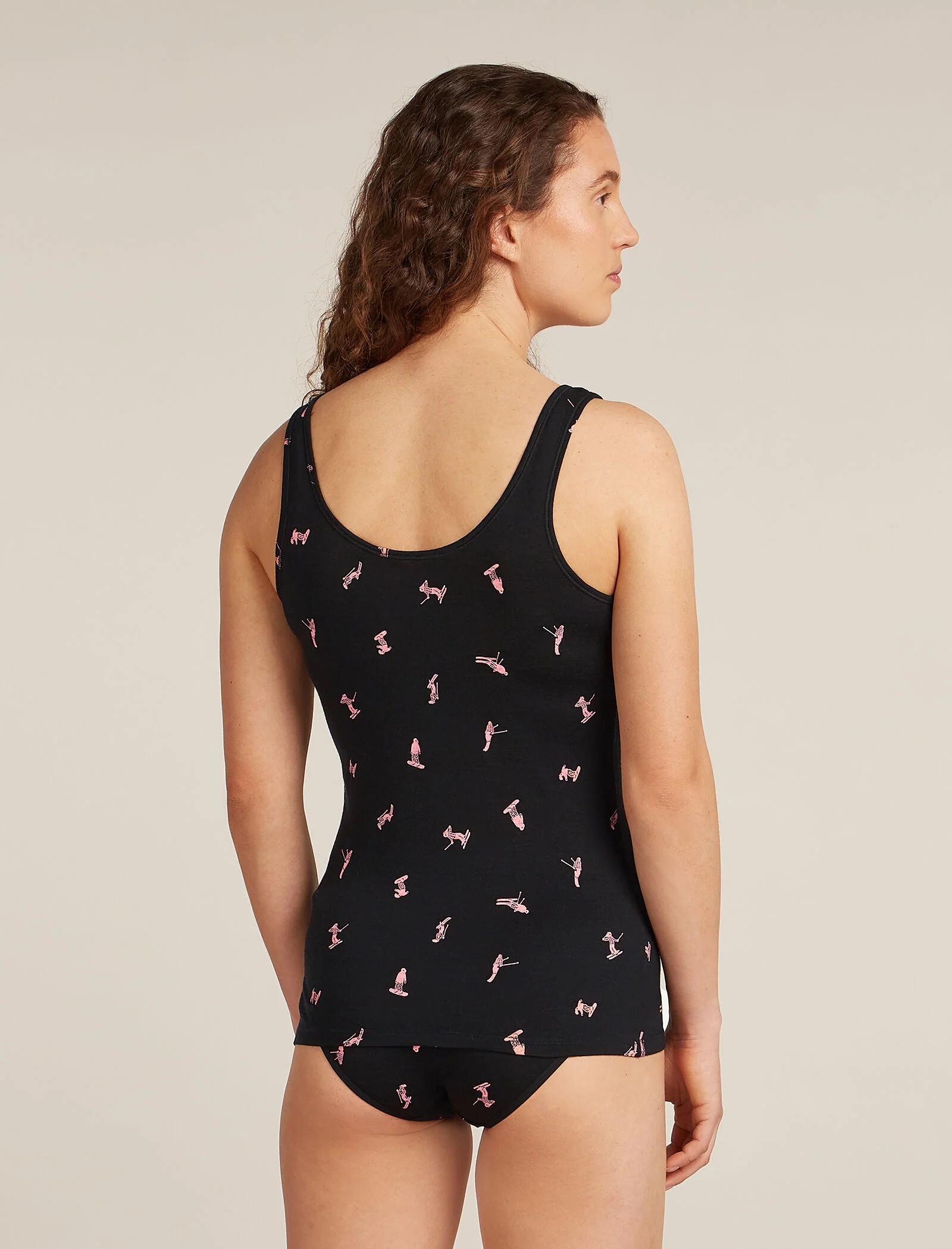Women’s Merino 150 Siren Tank Snow Day - Image 2