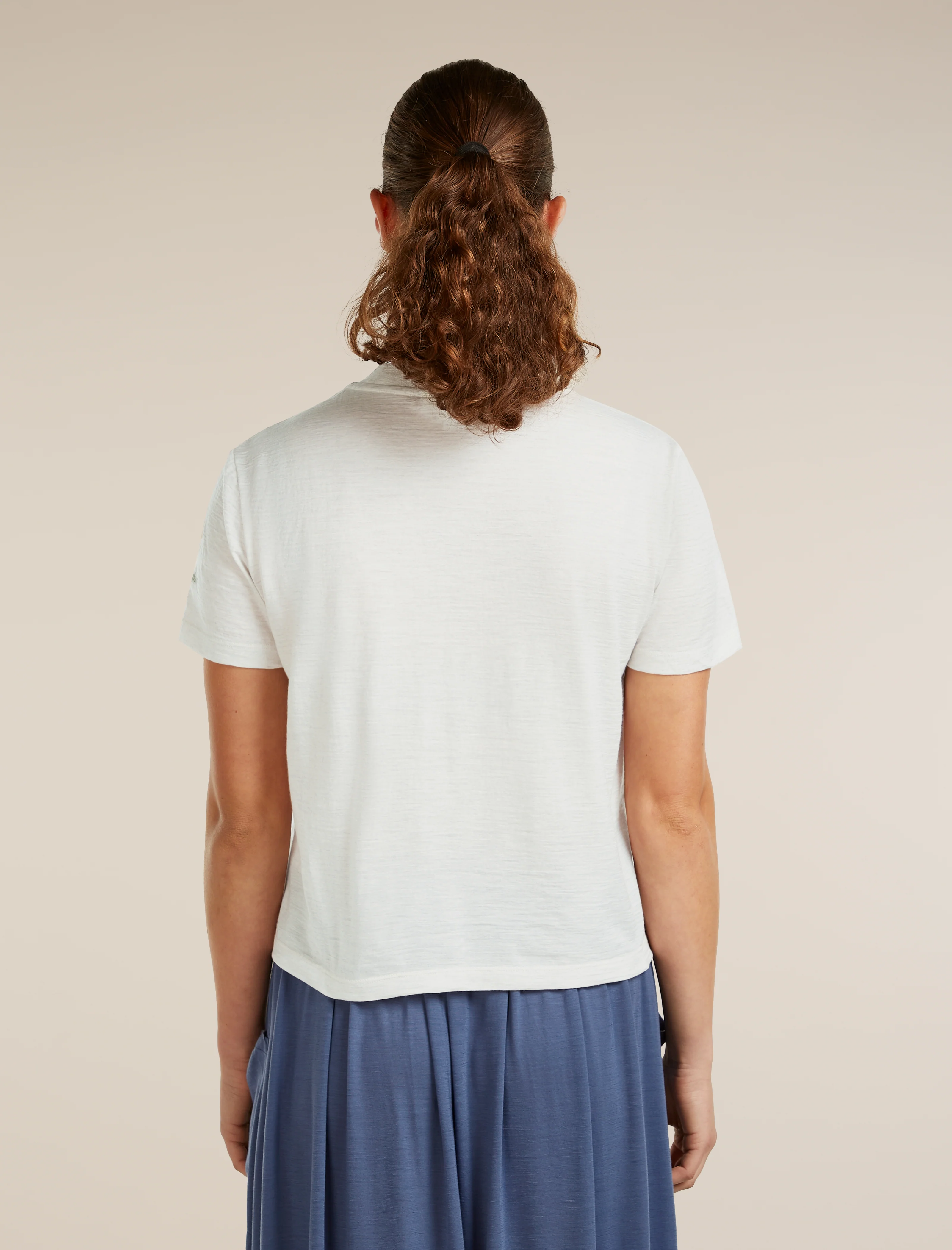 Women’s Merino 150 Tech Lite Short Sleeve Crop T-Shirt NZ Flora - Image 2