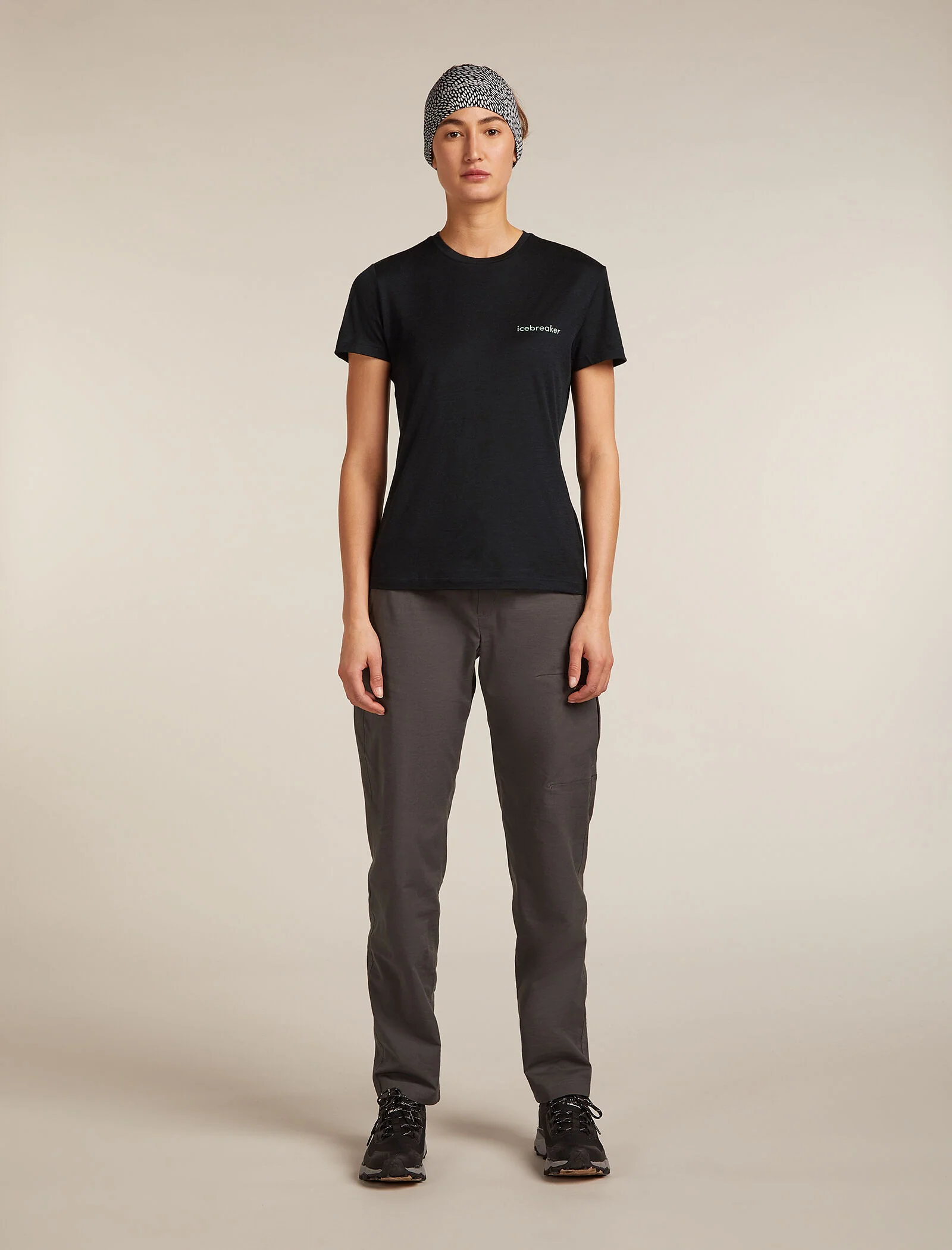 Women’s Merino 150 Tech Lite Short Sleeve T-Shirt IB Wordmark - Image 4