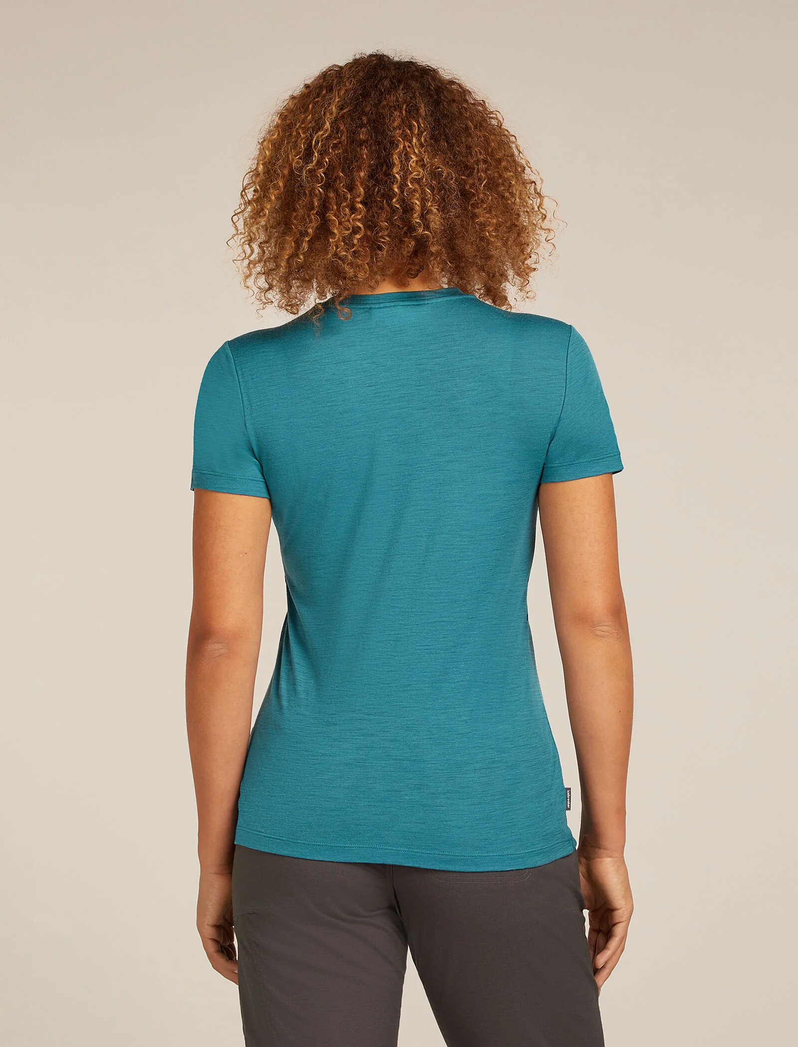 Women’s Merino 150 Tech Lite Short Sleeve T-Shirt IB Wordmark - Image 2