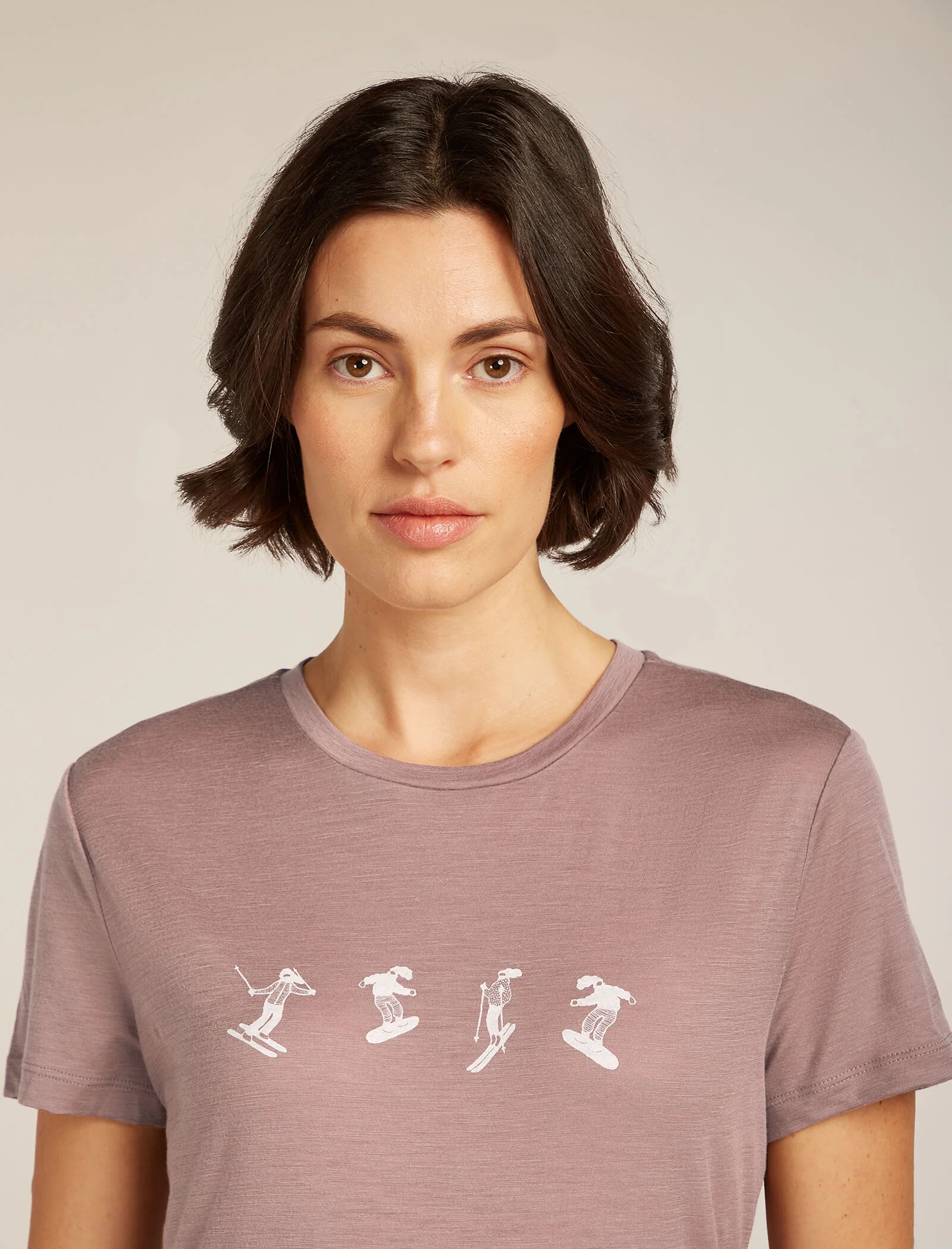 Women’s Merino 150 Tech Lite Short Sleeve T-Shirt Snow Day - Image 5