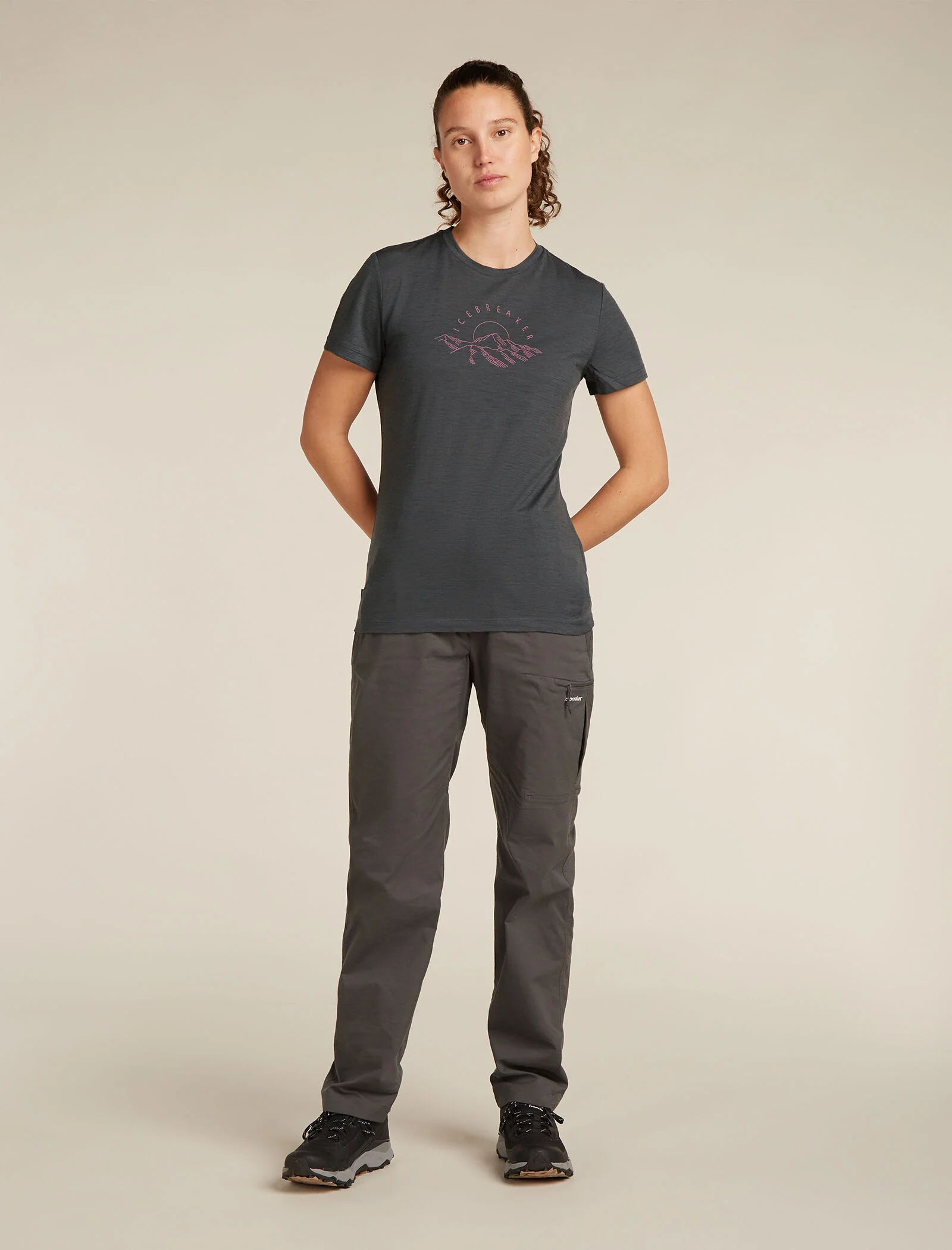 Women’s Merino 150 Tech Lite Short Sleeve T-Shirt Sunrise Summit - Image 3