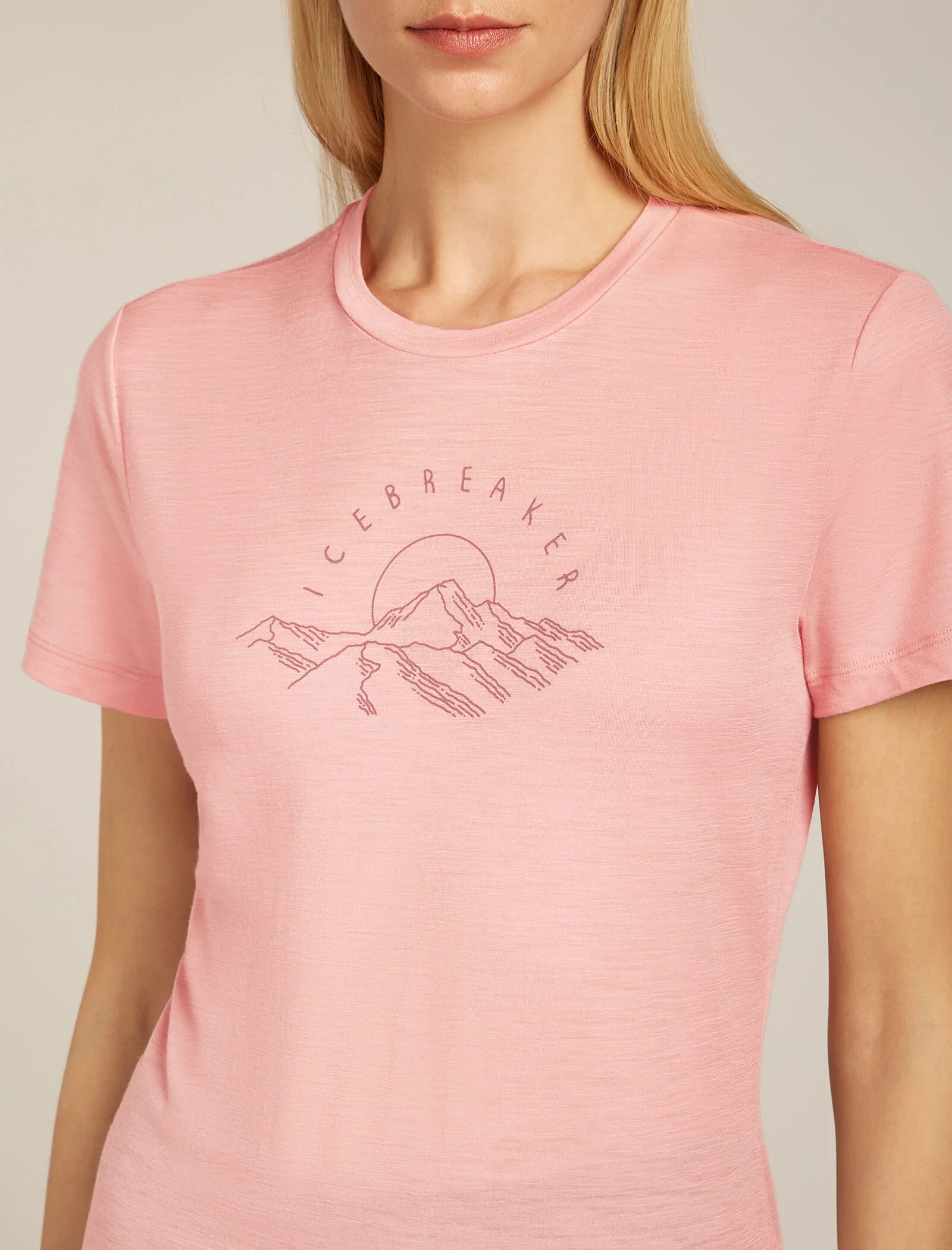 Women’s Merino 150 Tech Lite Short Sleeve T-Shirt Sunrise Summit - Image 5