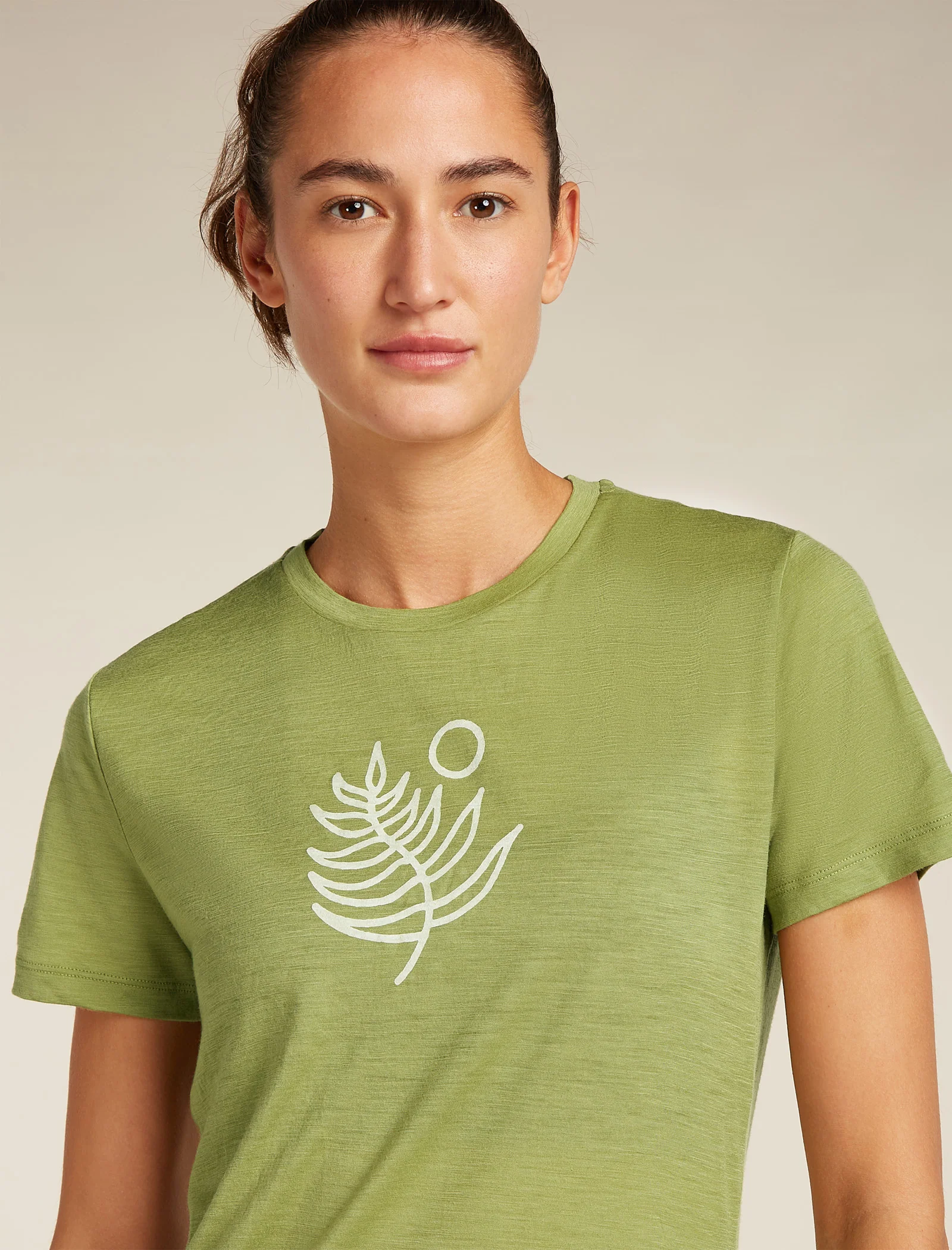 Women’s Merino 150 Tech Lite Short Sleeve Tee Fresh Fern - Image 5