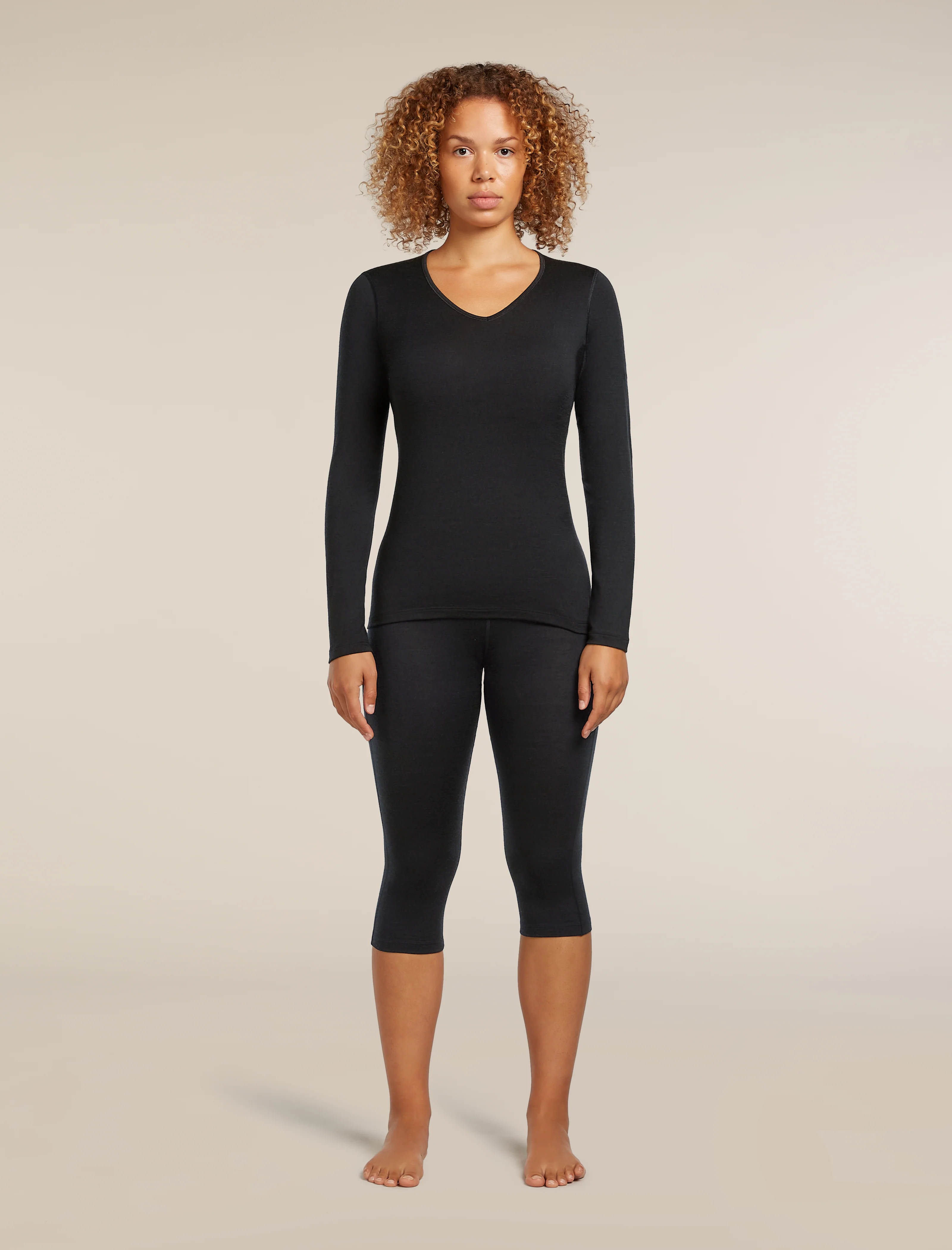 Women’s Merino 200 Oasis 3/4 Thermal Leggings - Image 3