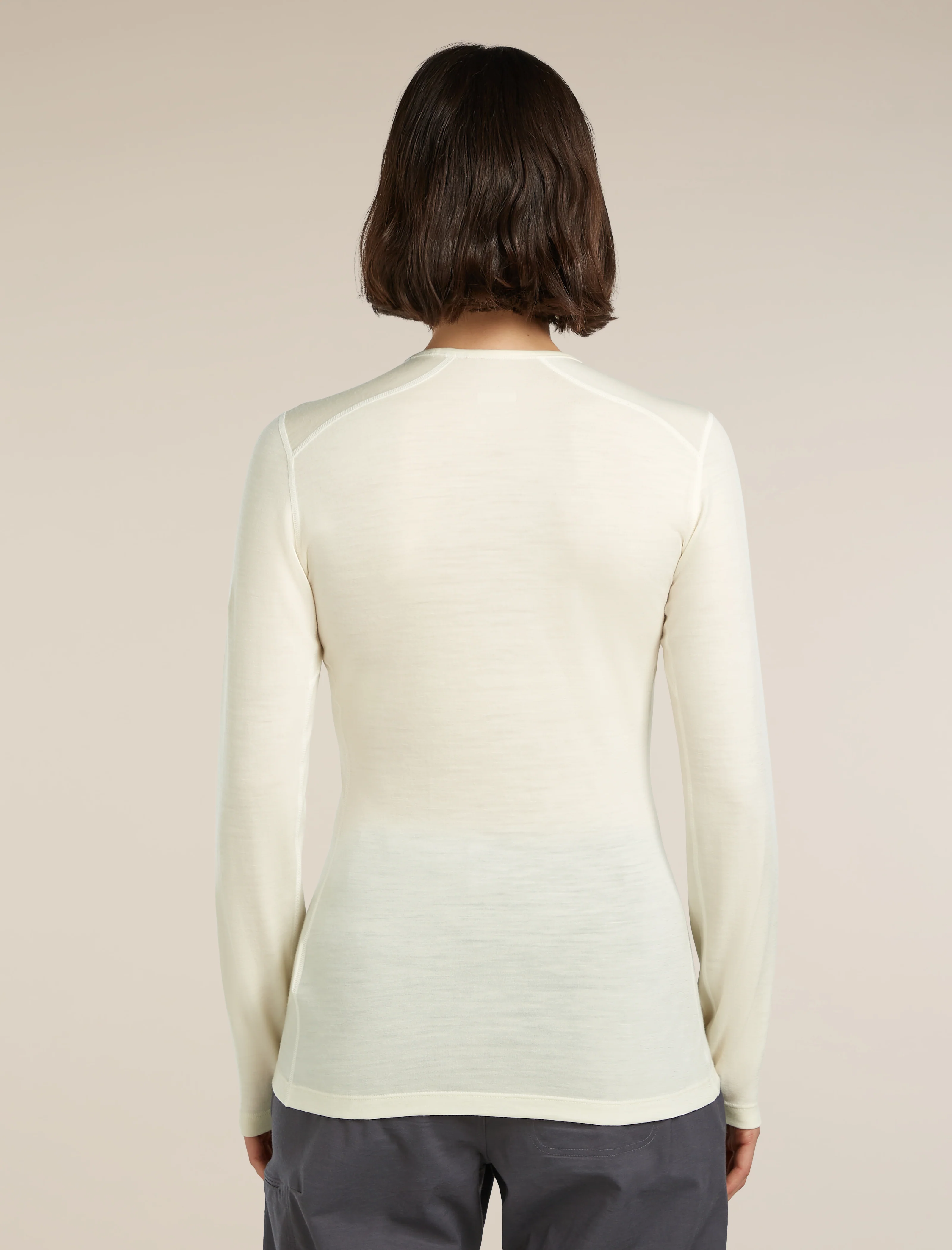 Women’s Merino 200 Oasis Long Sleeve Crew Thermal Top - Image 2