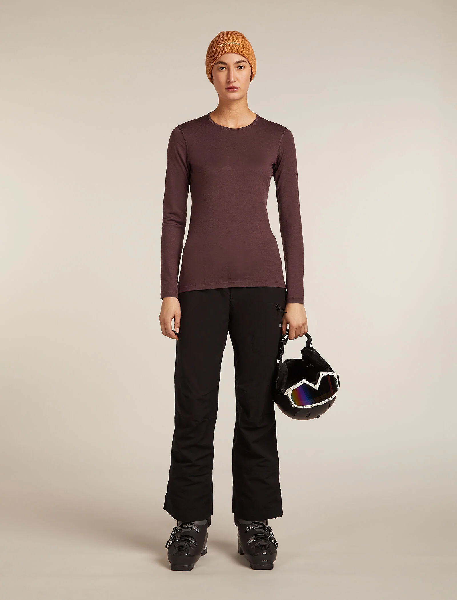 Women’s Merino 200 Oasis Long Sleeve Crewe - Image 4
