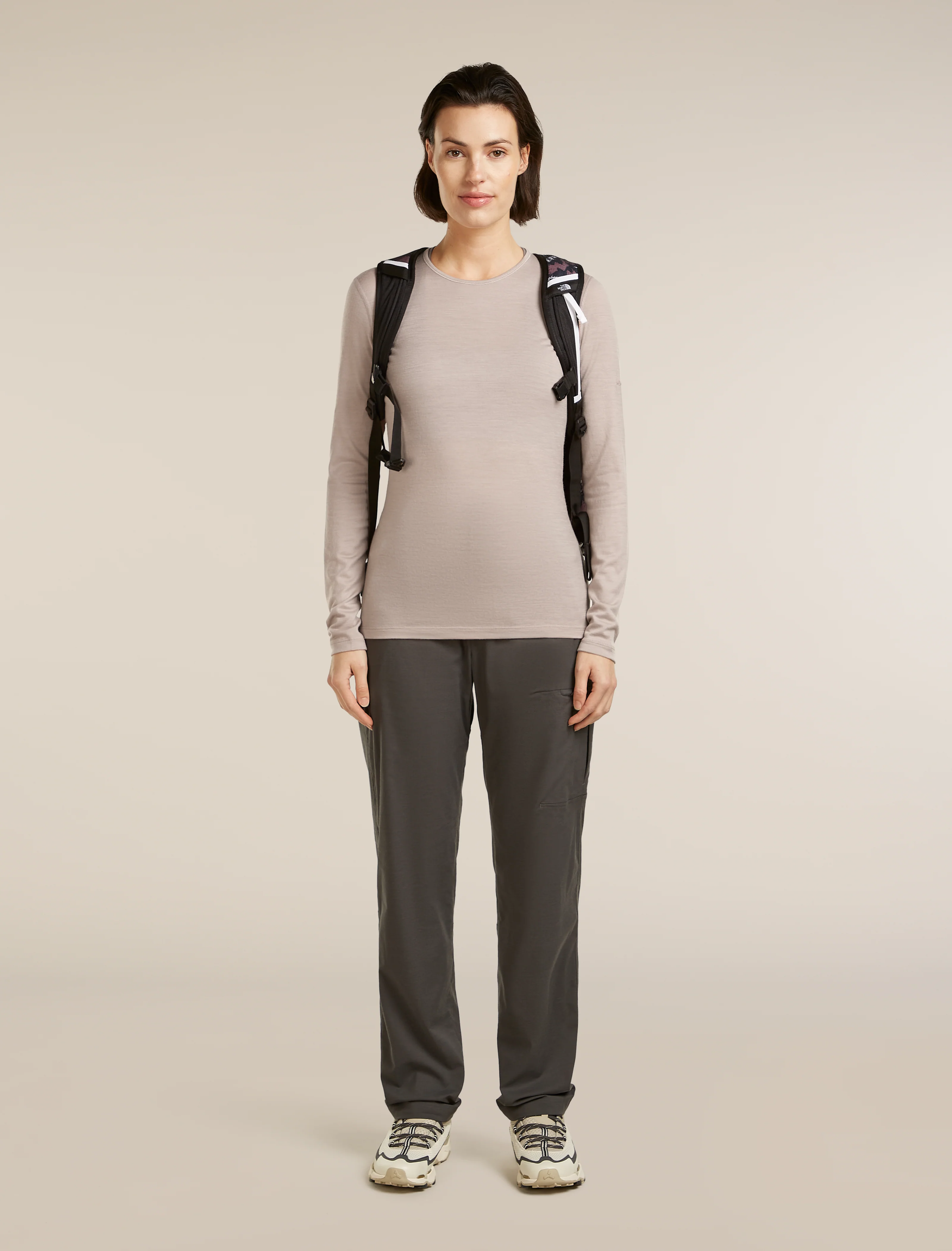 Women’s Merino 200 Oasis Long Sleeve Crewe - Image 4