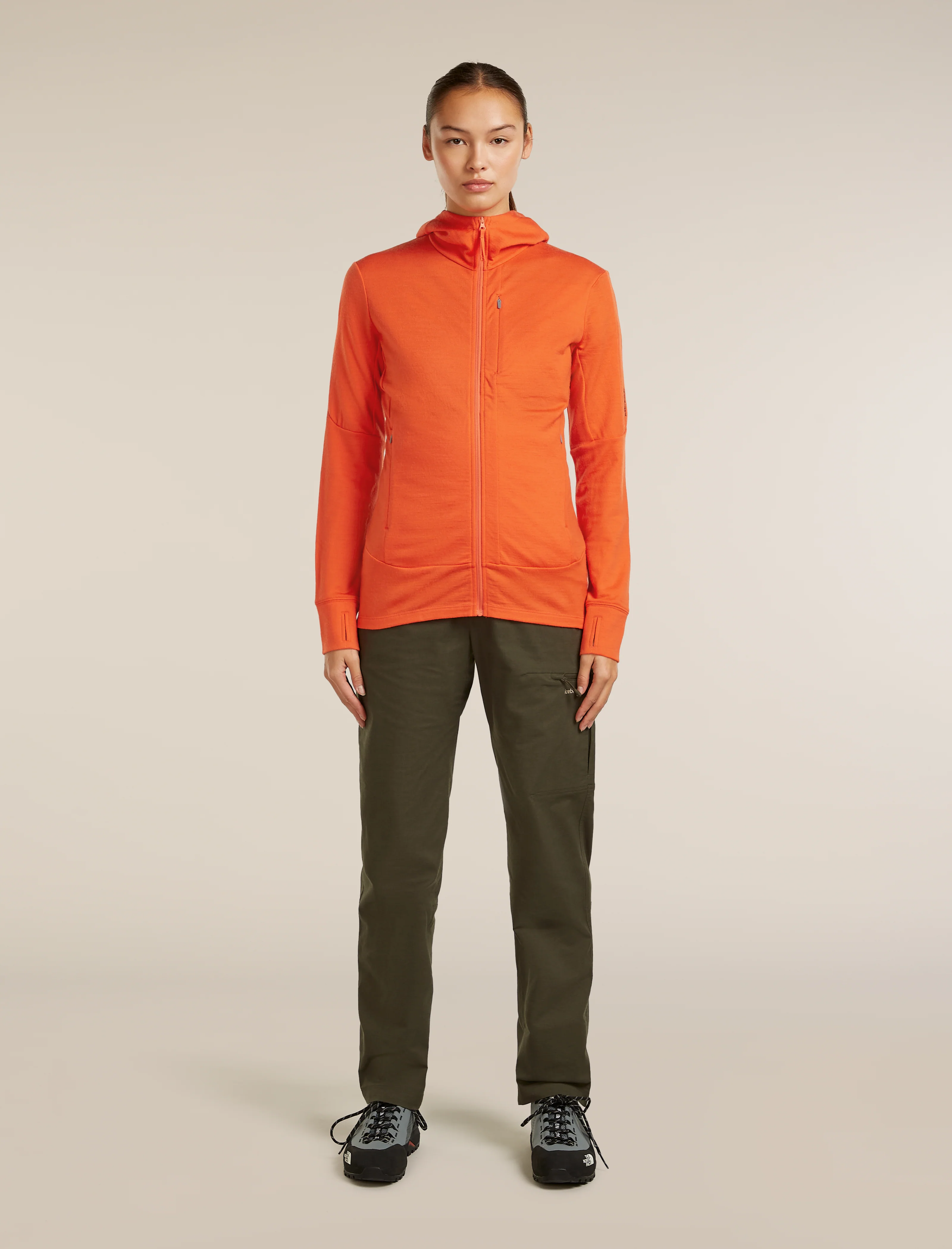 Women’s Merino 260 Quantum Long Sleeve Zip Hoodie - Image 3