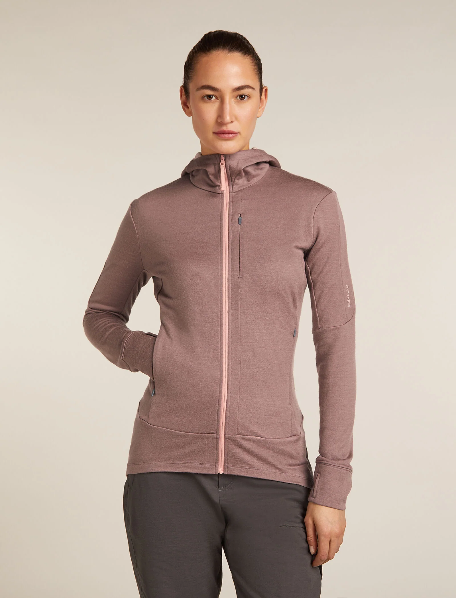 Women’s Merino 260 Quantum Long Sleeve Zip Hoodie