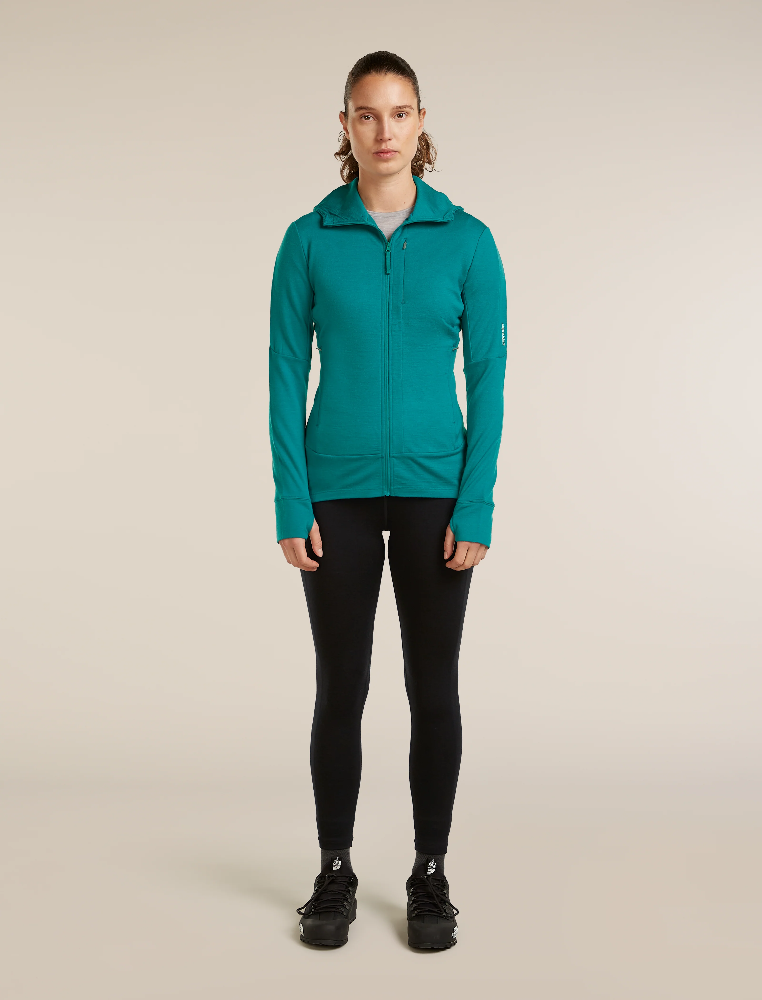 Women’s Merino 260 Quantum Long Sleeve Zip Hoodie - Image 3
