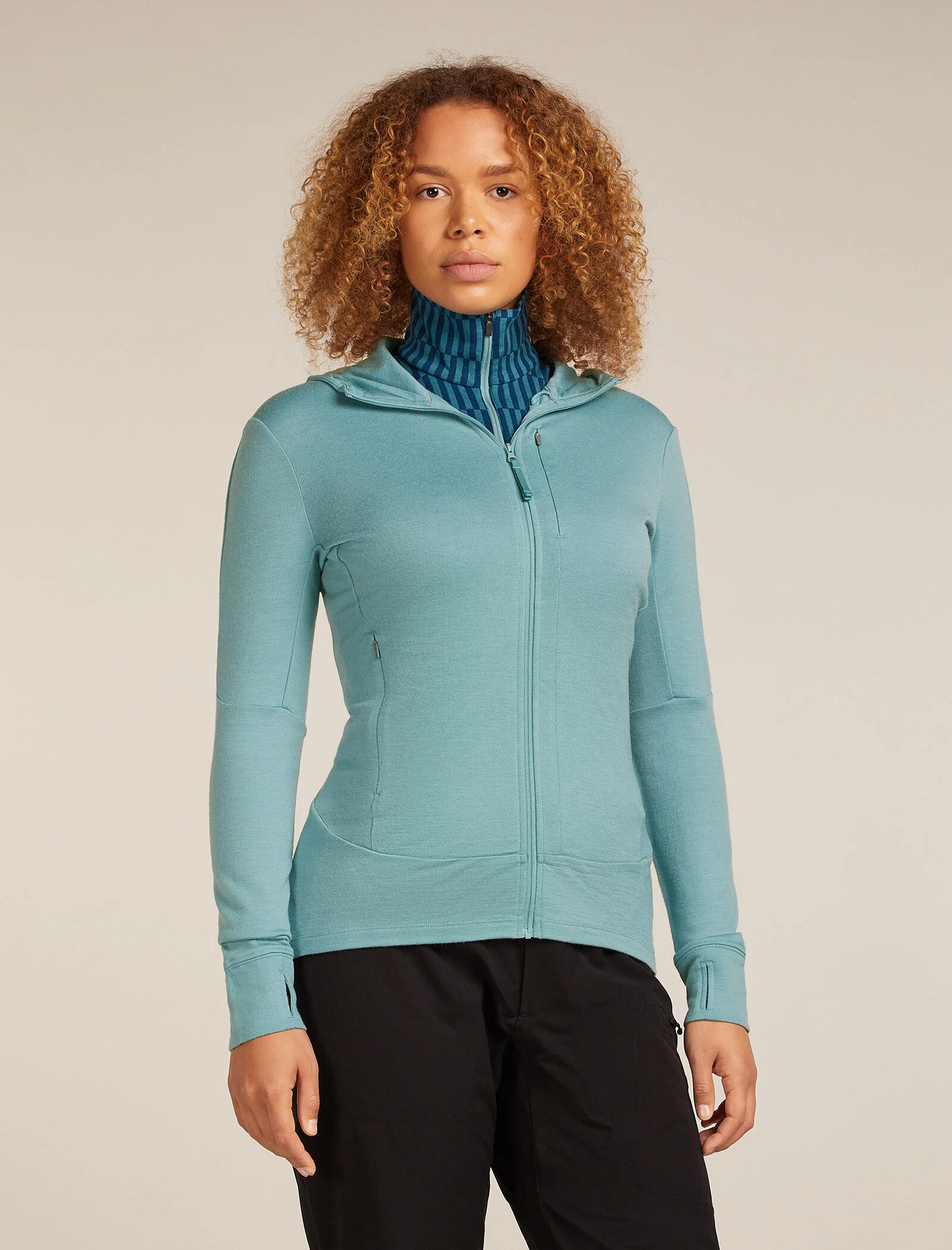 Women’s Merino 260 Quantum Long Sleeve Zip Hoodie