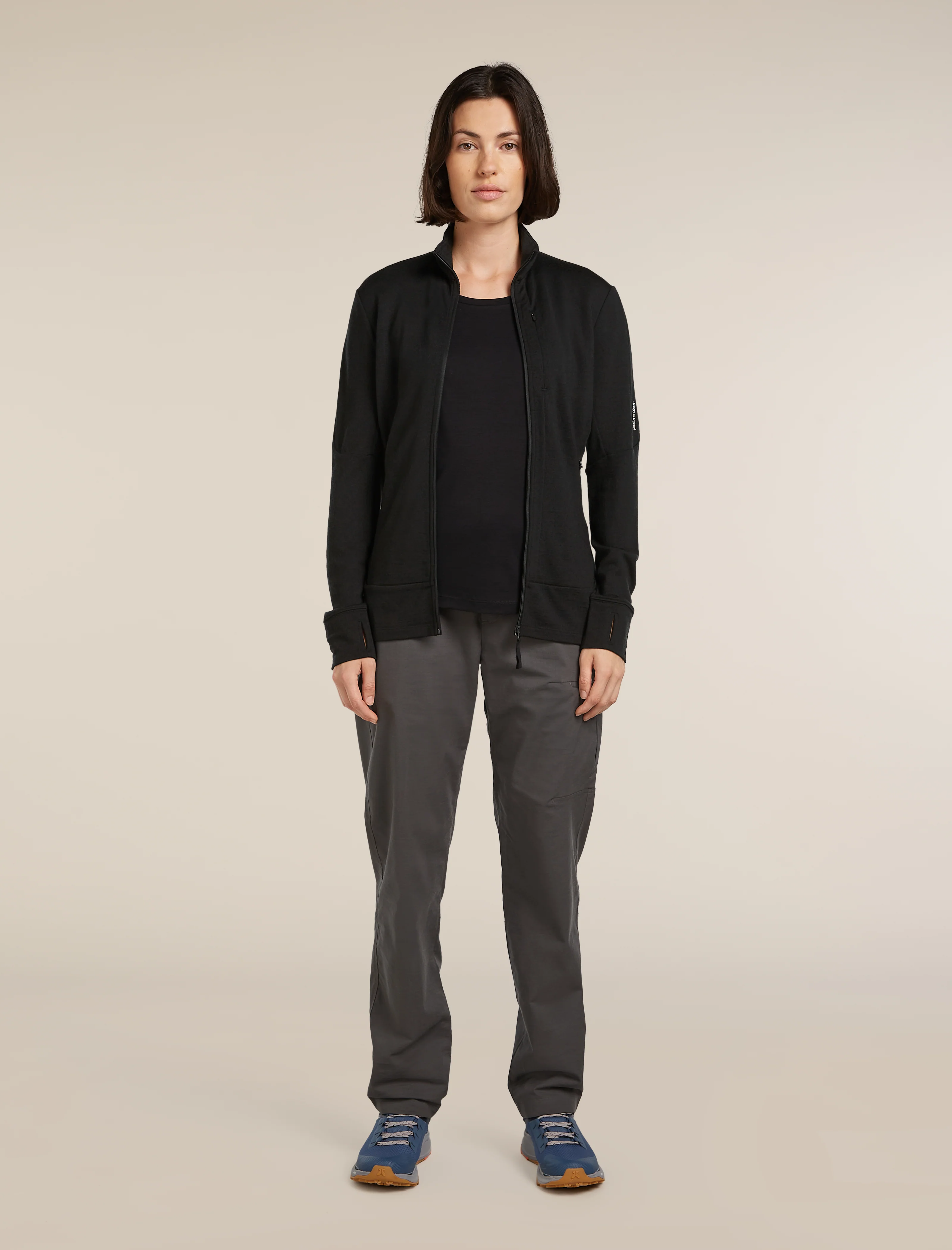 Women’s Merino 260 Quantum Long Sleeve Zip - Image 3