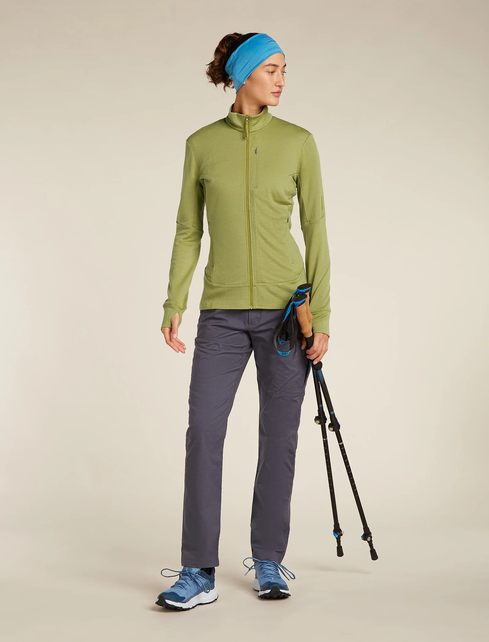 Women’s Merino 260 Quantum Long Sleeve Zip - Image 4