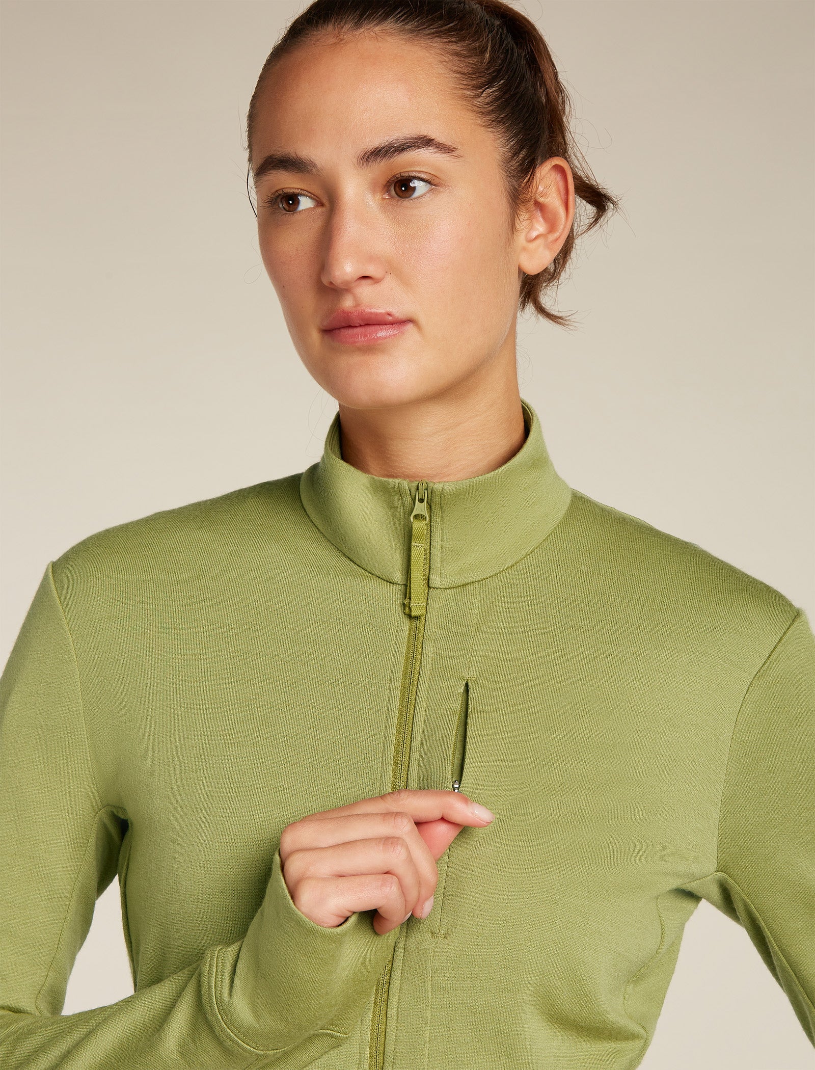 Women’s Merino 260 Quantum Long Sleeve Zip - Image 9
