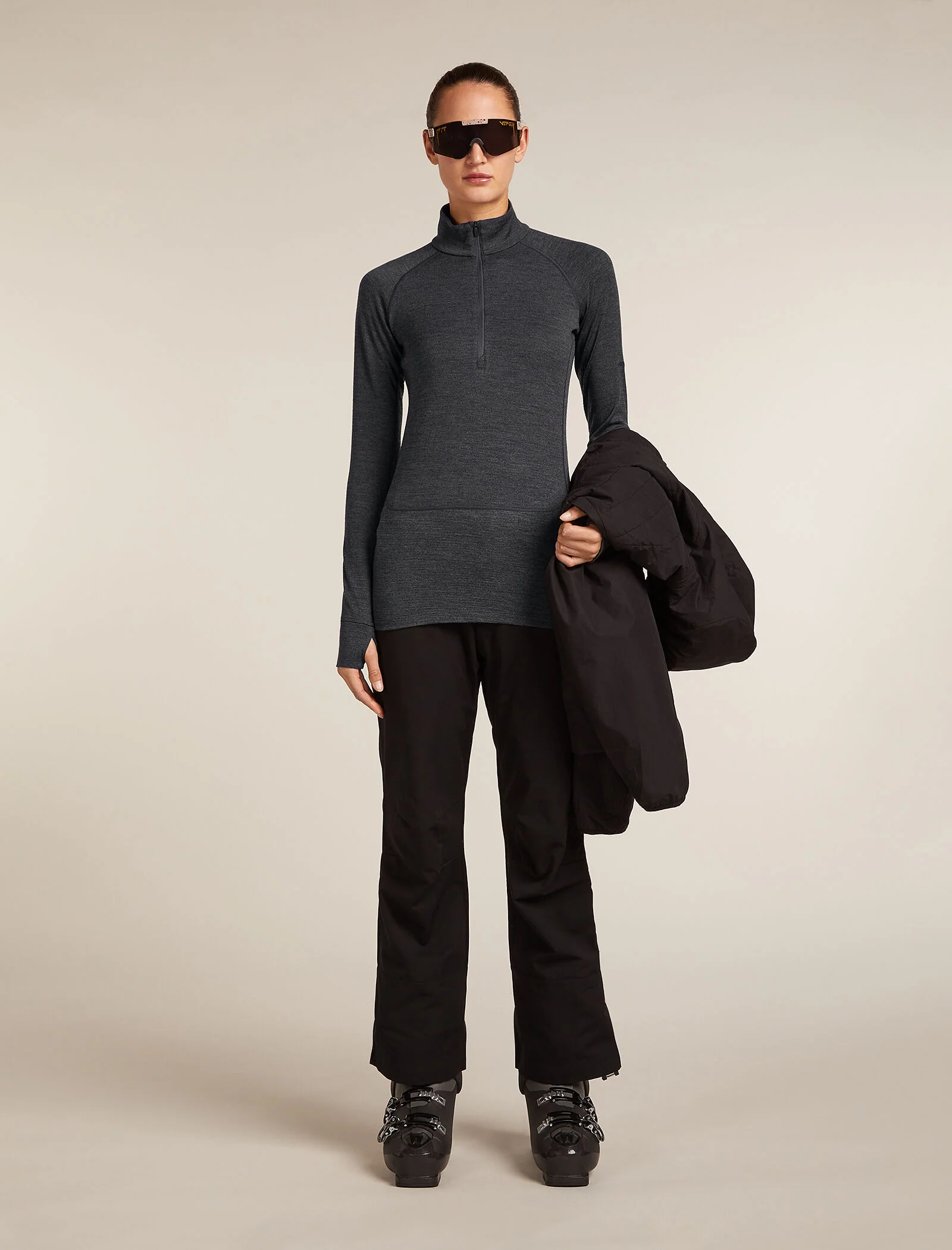 Women’s Merino 260 ZoneKnit™ long sleeve Half Zip - Image 4