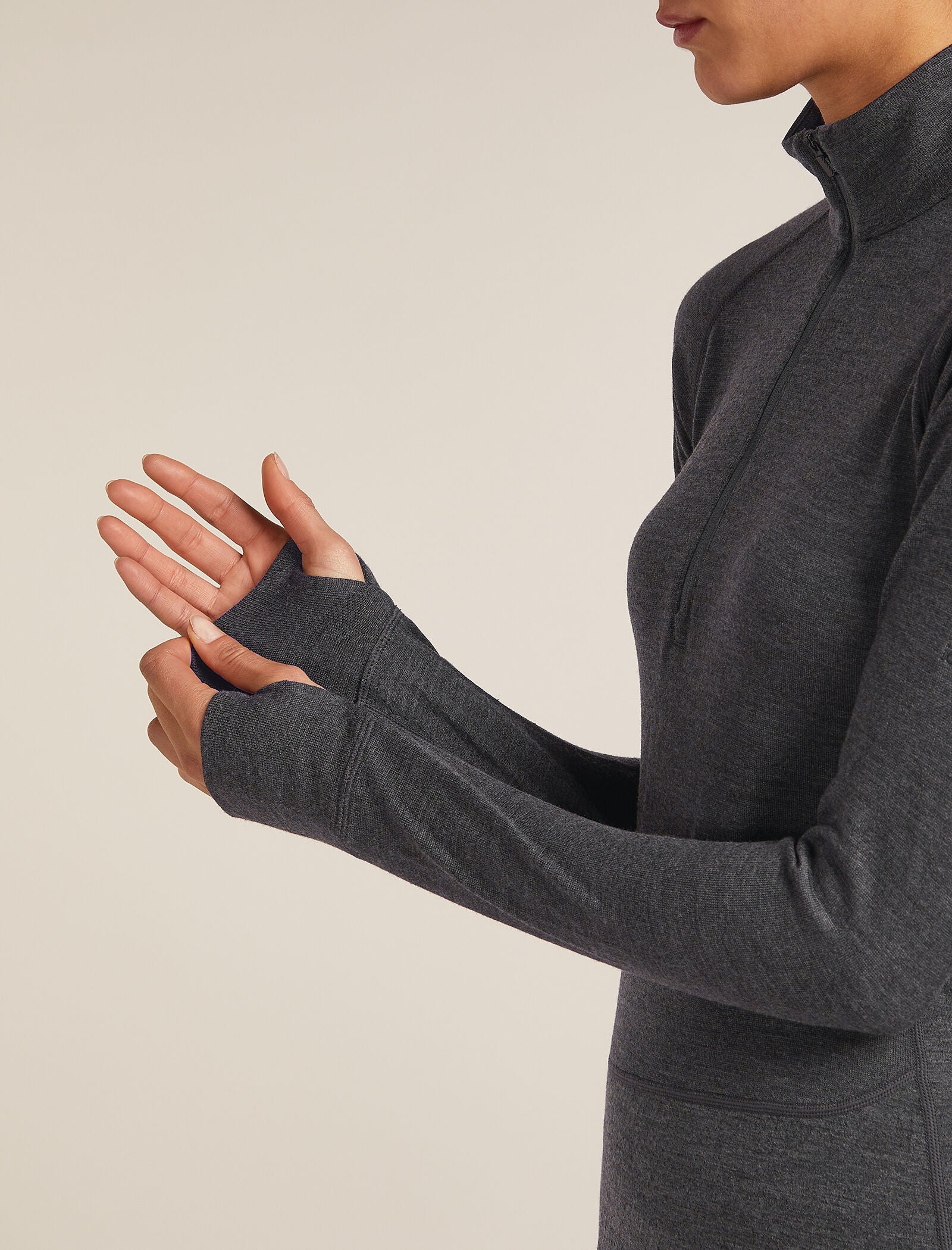 Women’s Merino 260 ZoneKnit™ long sleeve Half Zip - Image 6